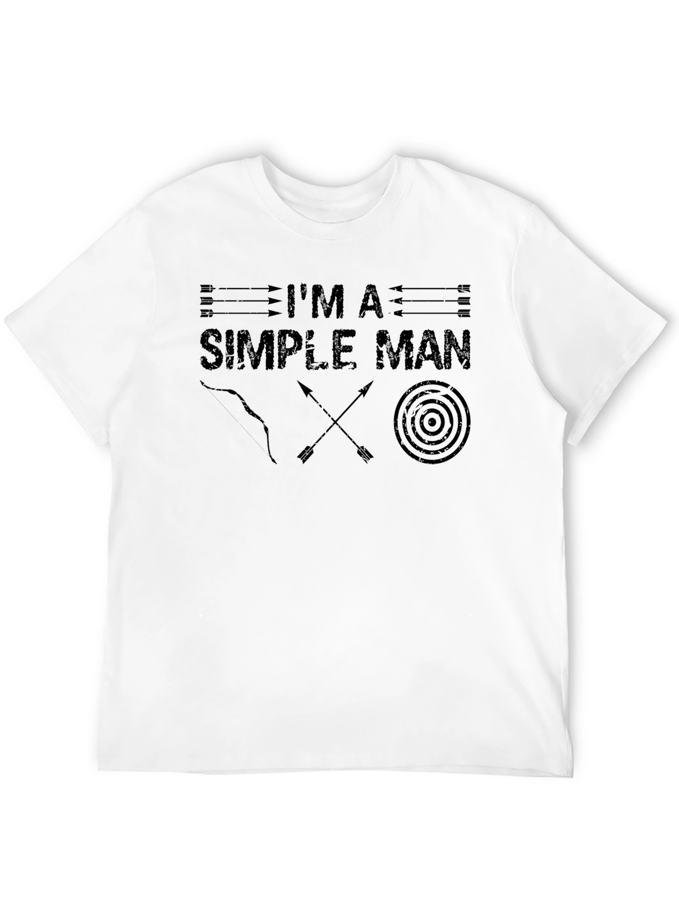 Im a Simple Man Archery T-Shirt