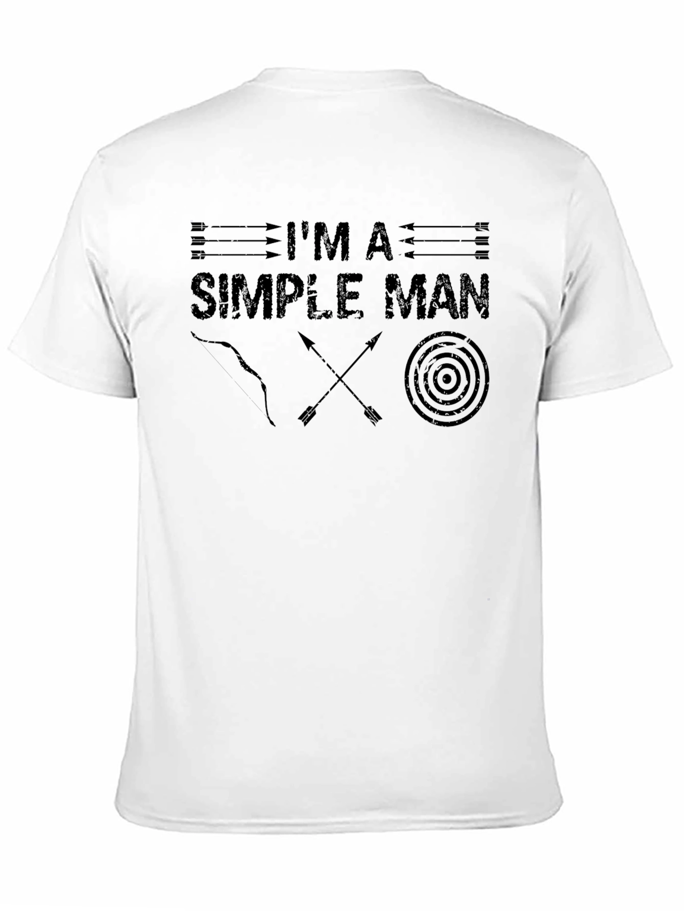 Im a Simple Man Archery T-Shirt