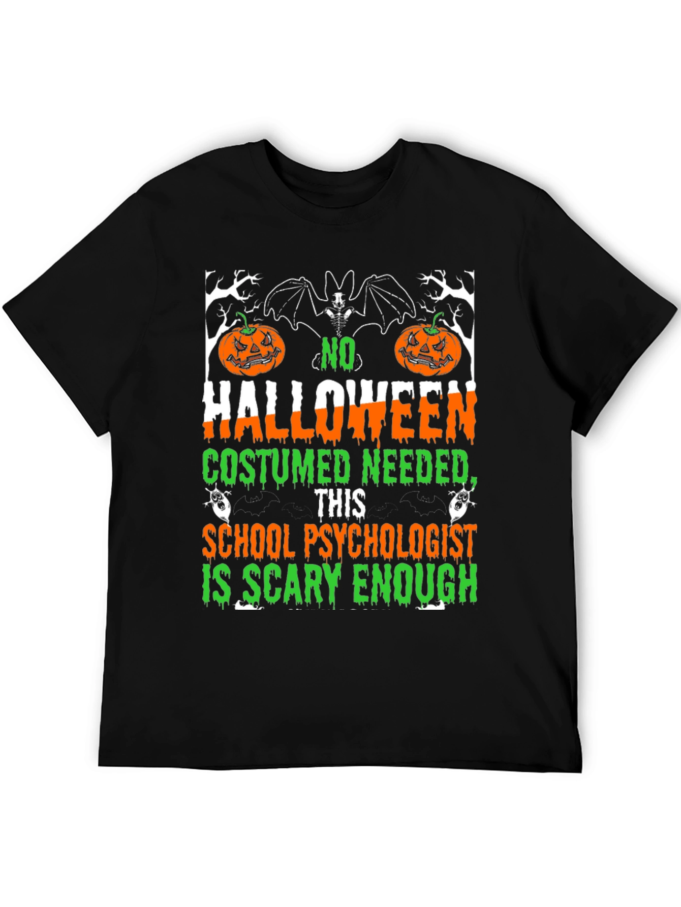 Halloween School Psychologist T-Shirt