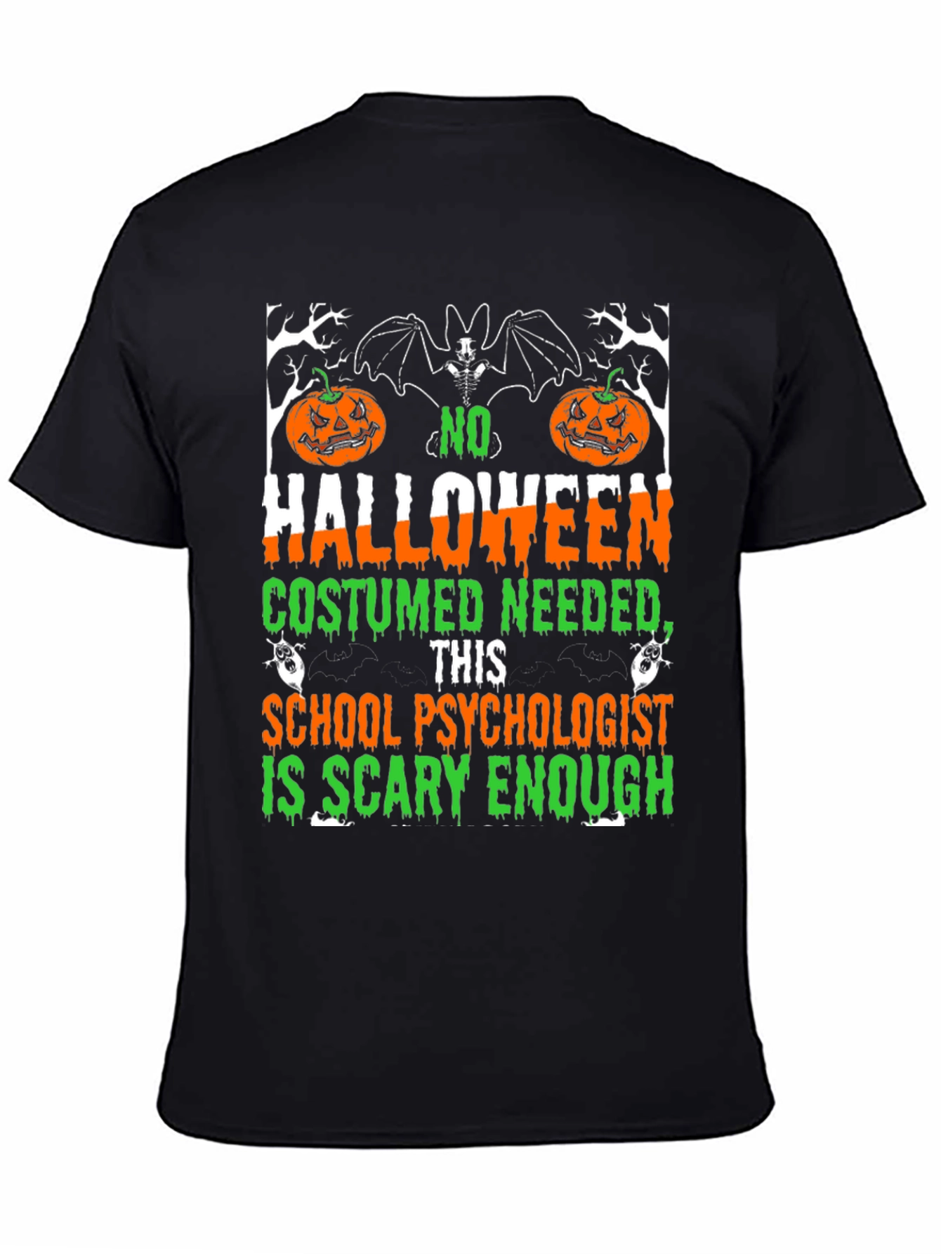 Halloween School Psychologist T-Shirt