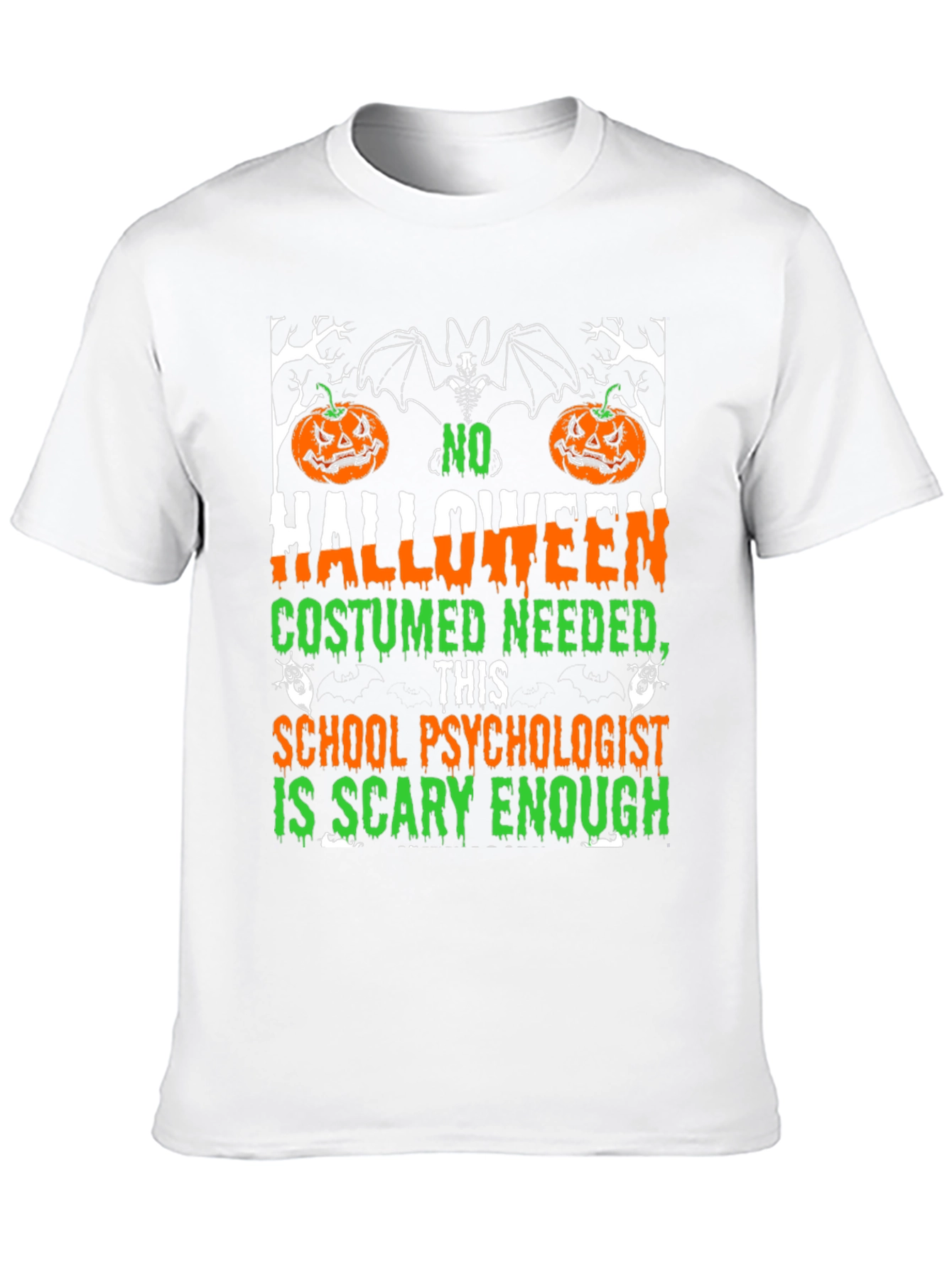 Halloween School Psychologist T-Shirt
