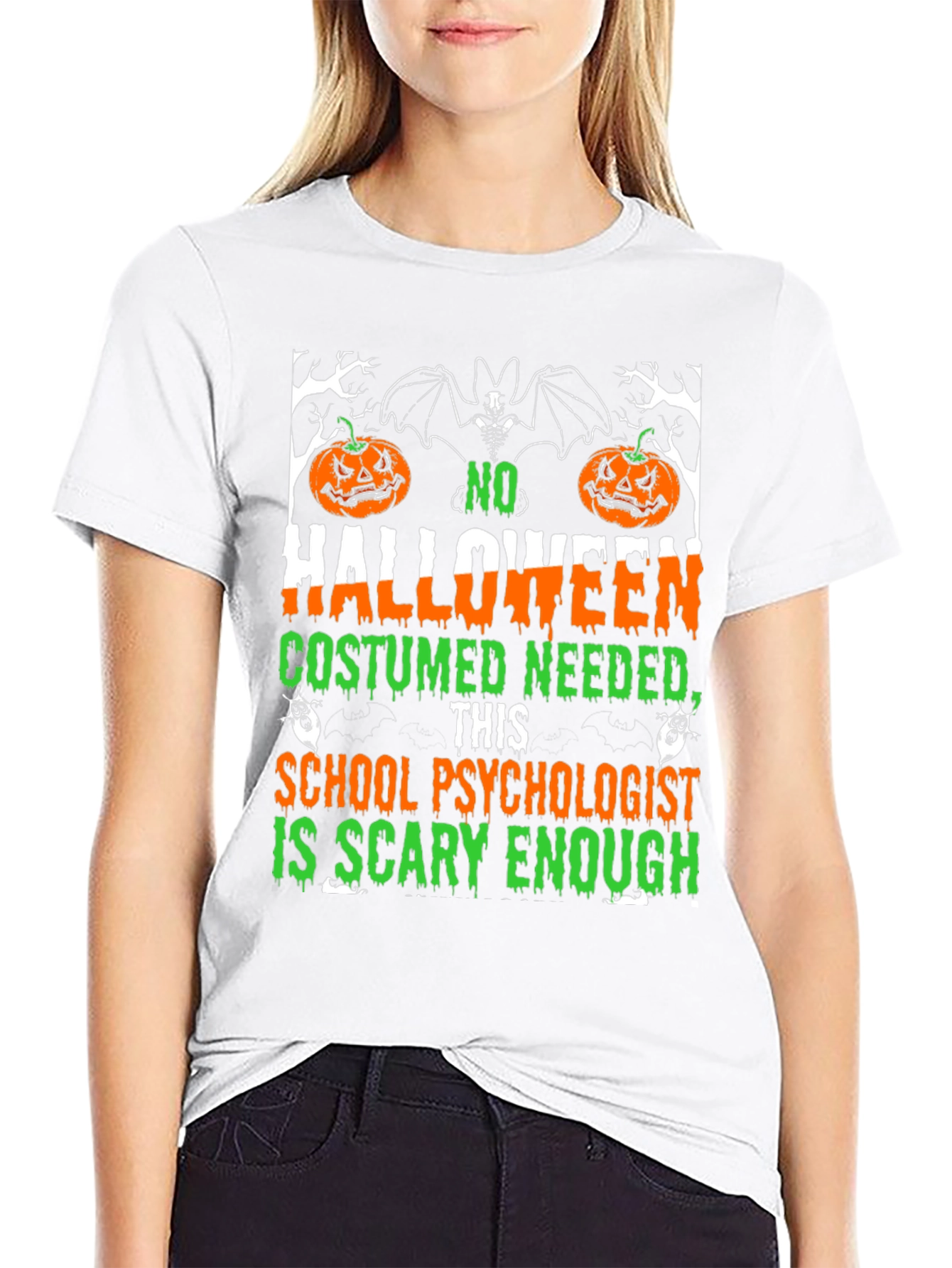 Halloween School Psychologist T-Shirt