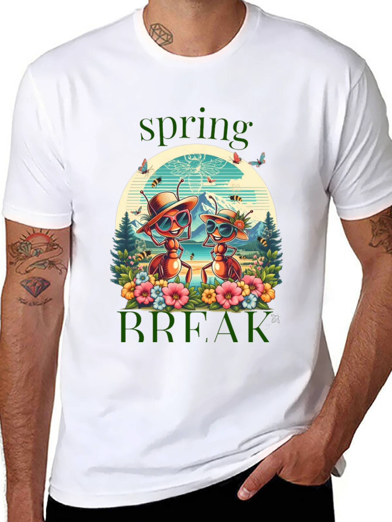 Spring Break Ants T-Shirt