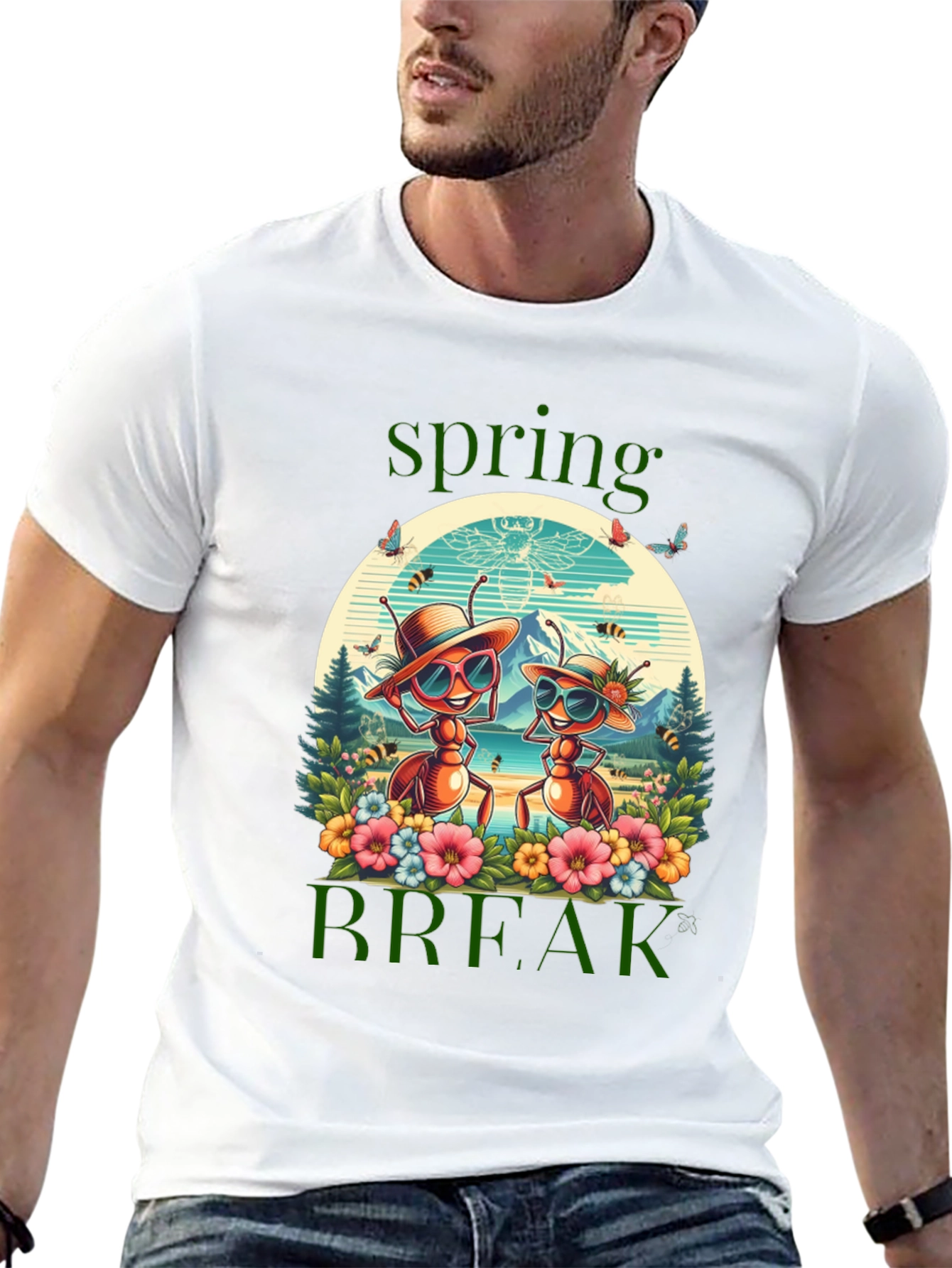 Spring Break Ants T-Shirt