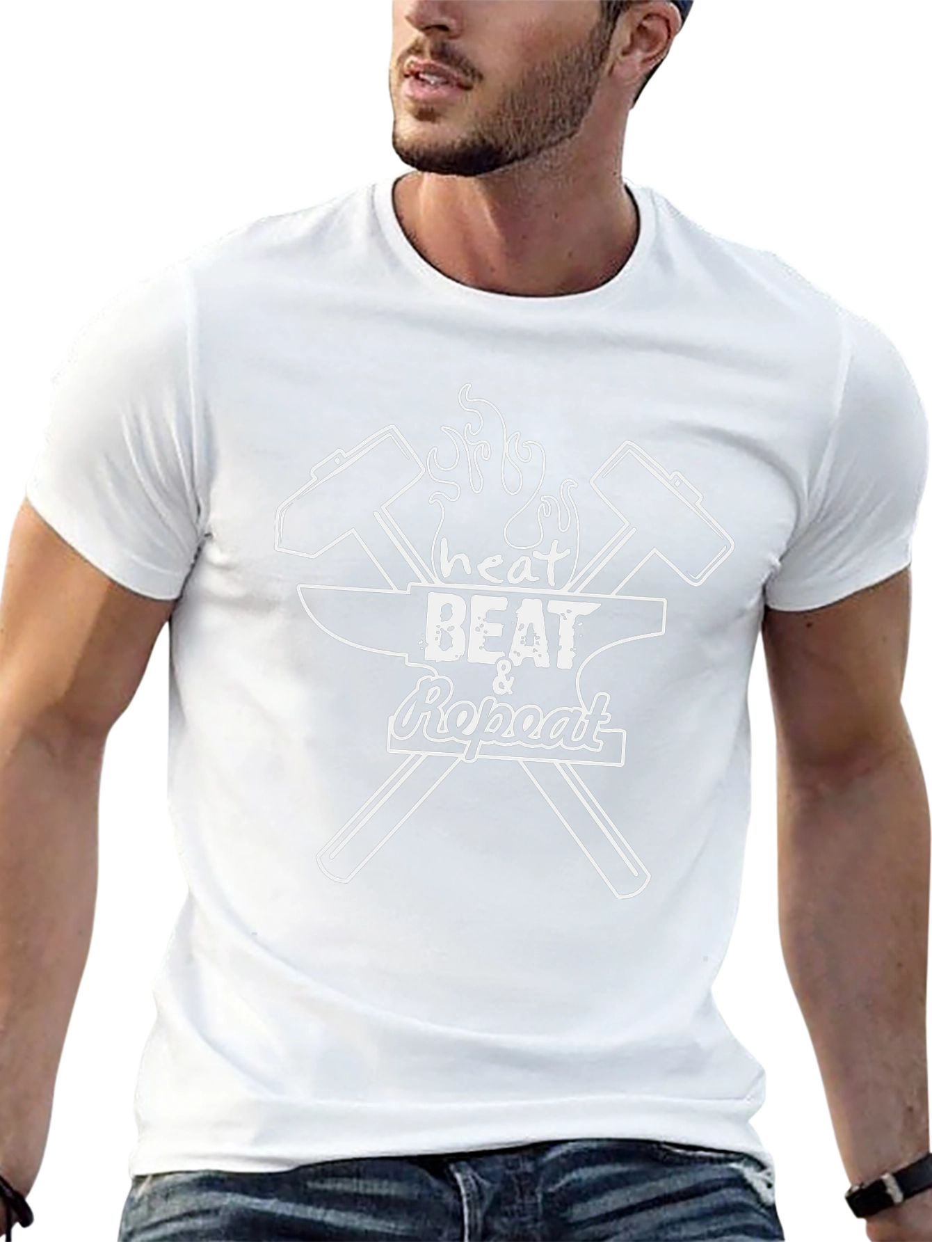 Blacksmith Heat Beat Repeat Graphic Tee