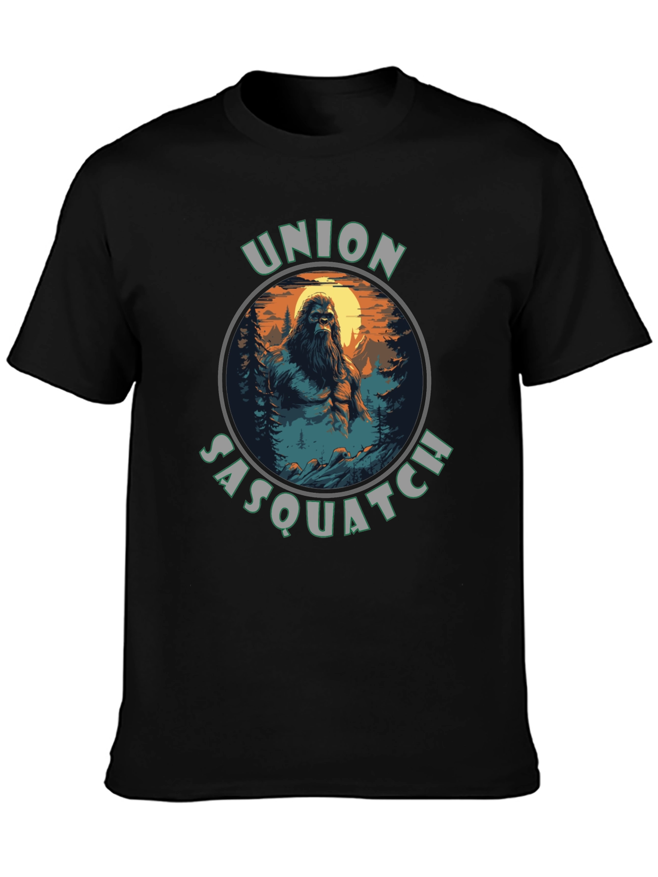 Union Sasquatch Black T-Shirt