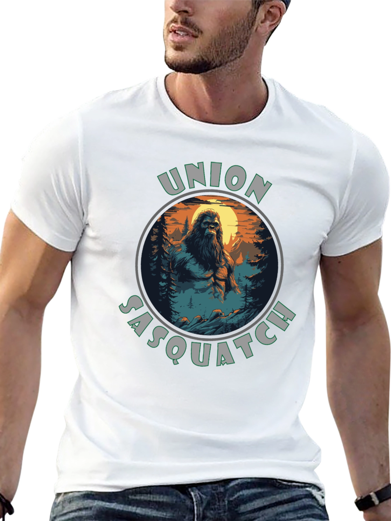 Union Sasquatch Black T-Shirt