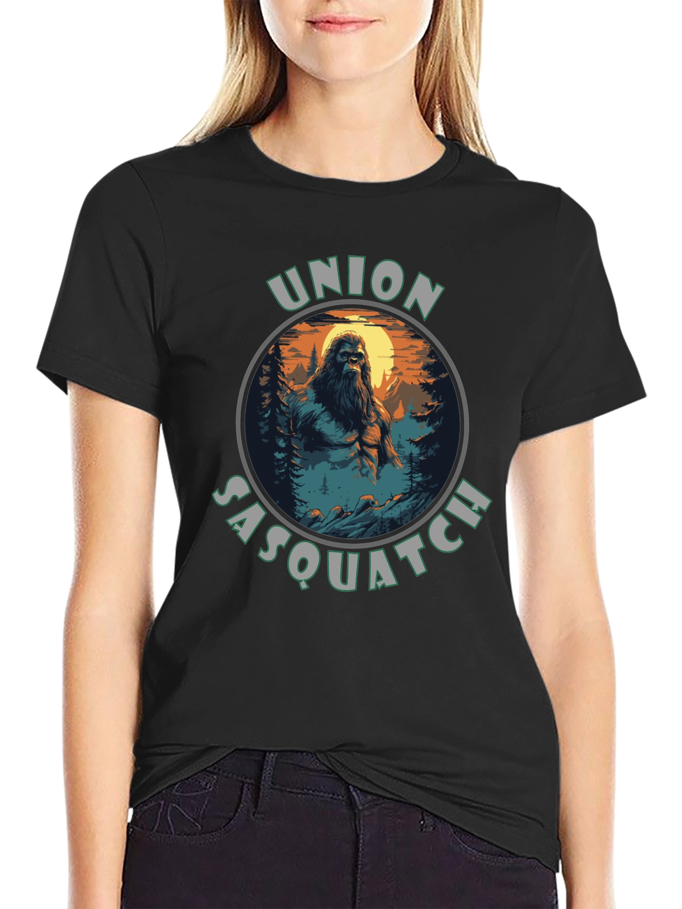 Union Sasquatch Black T-Shirt