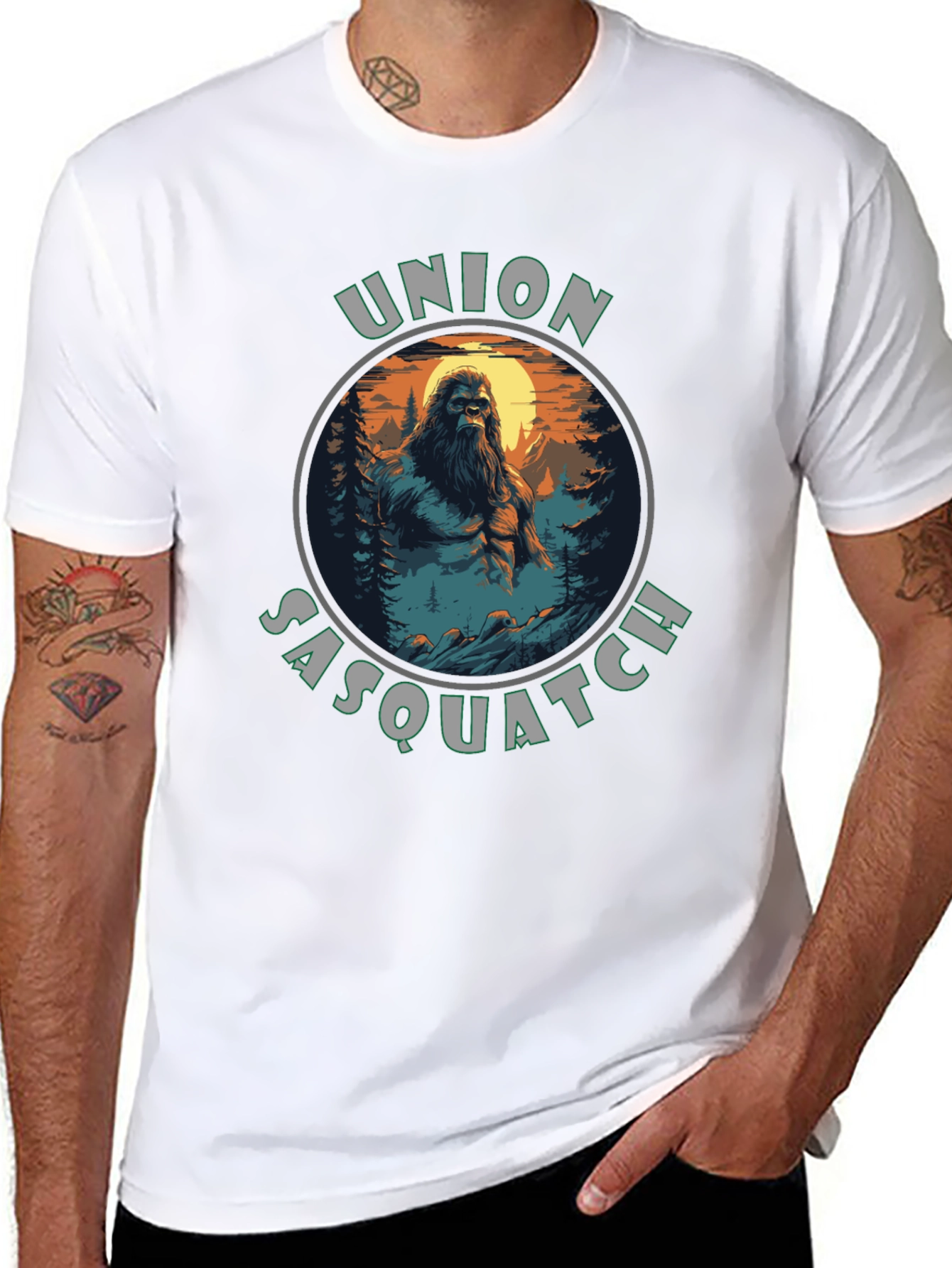Union Sasquatch Black T-Shirt