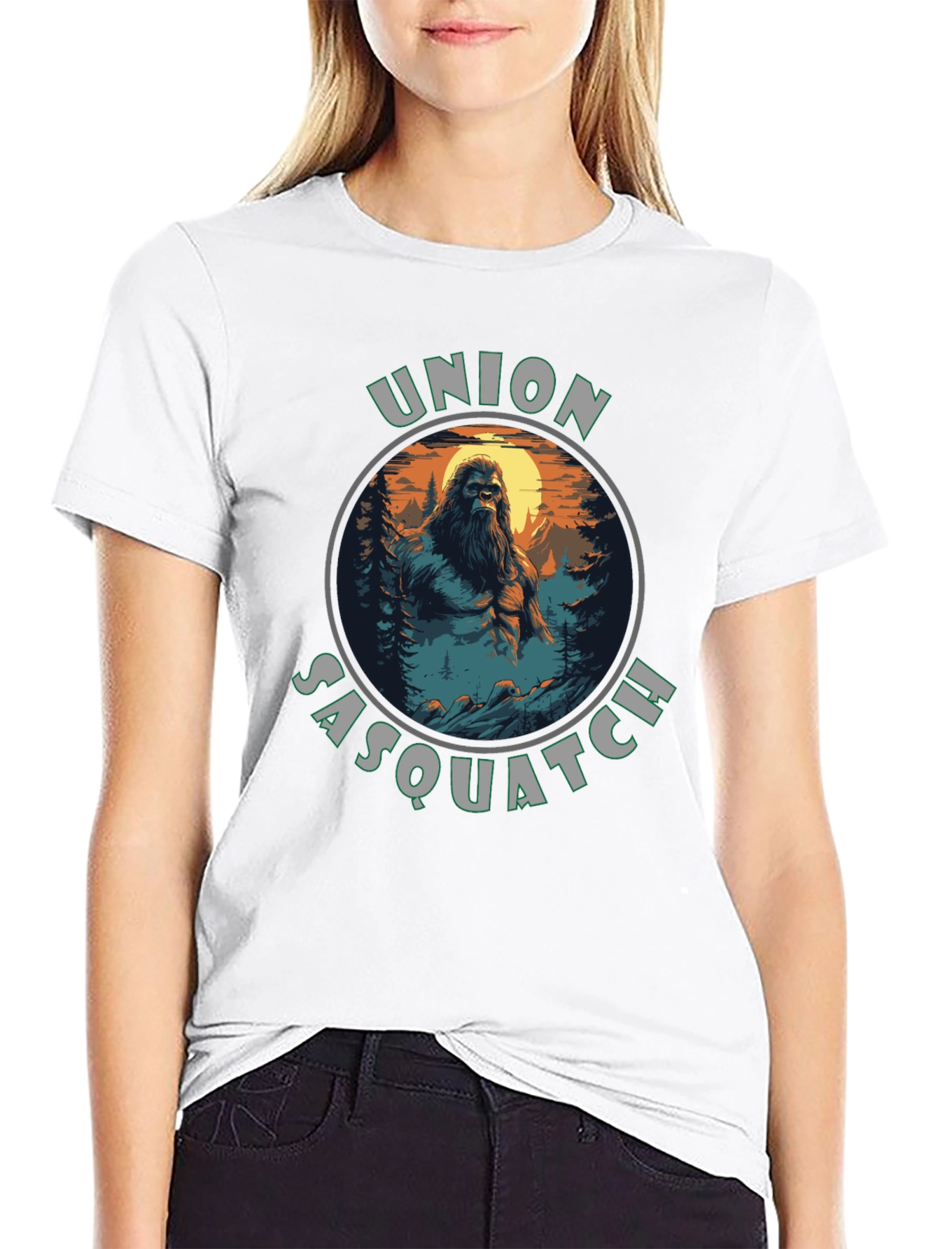 Union Sasquatch Black T-Shirt