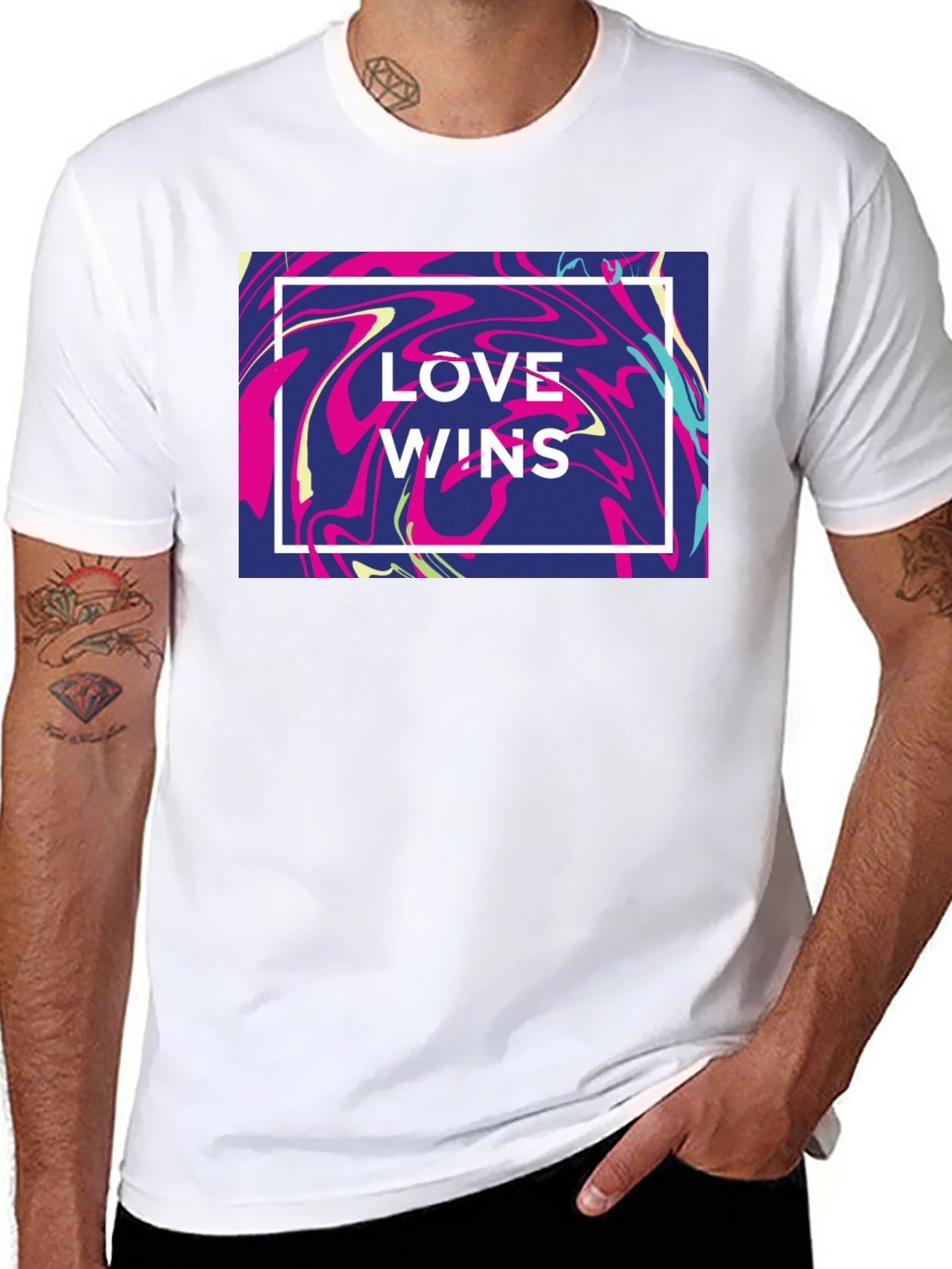 Love Wins Graphic Tee - Stylish Pride T-Shirt