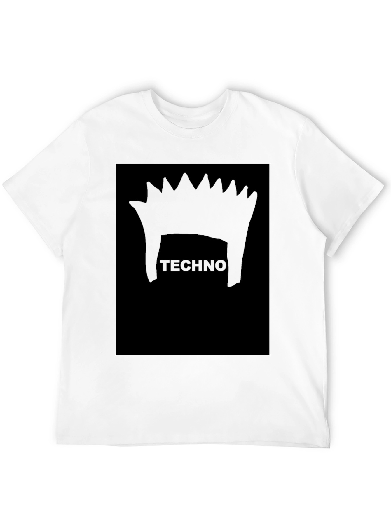 Techno Music Graphic Tee - Edgy Style