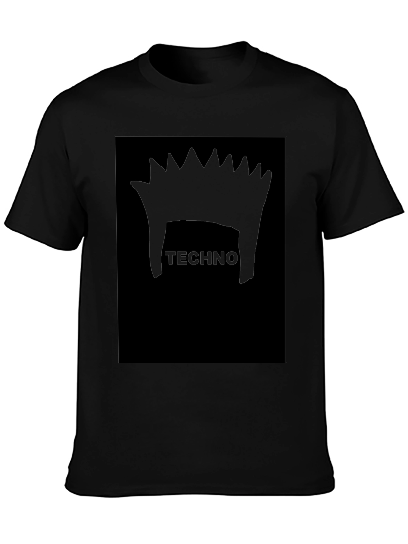 Techno Music Graphic Tee - Edgy Style