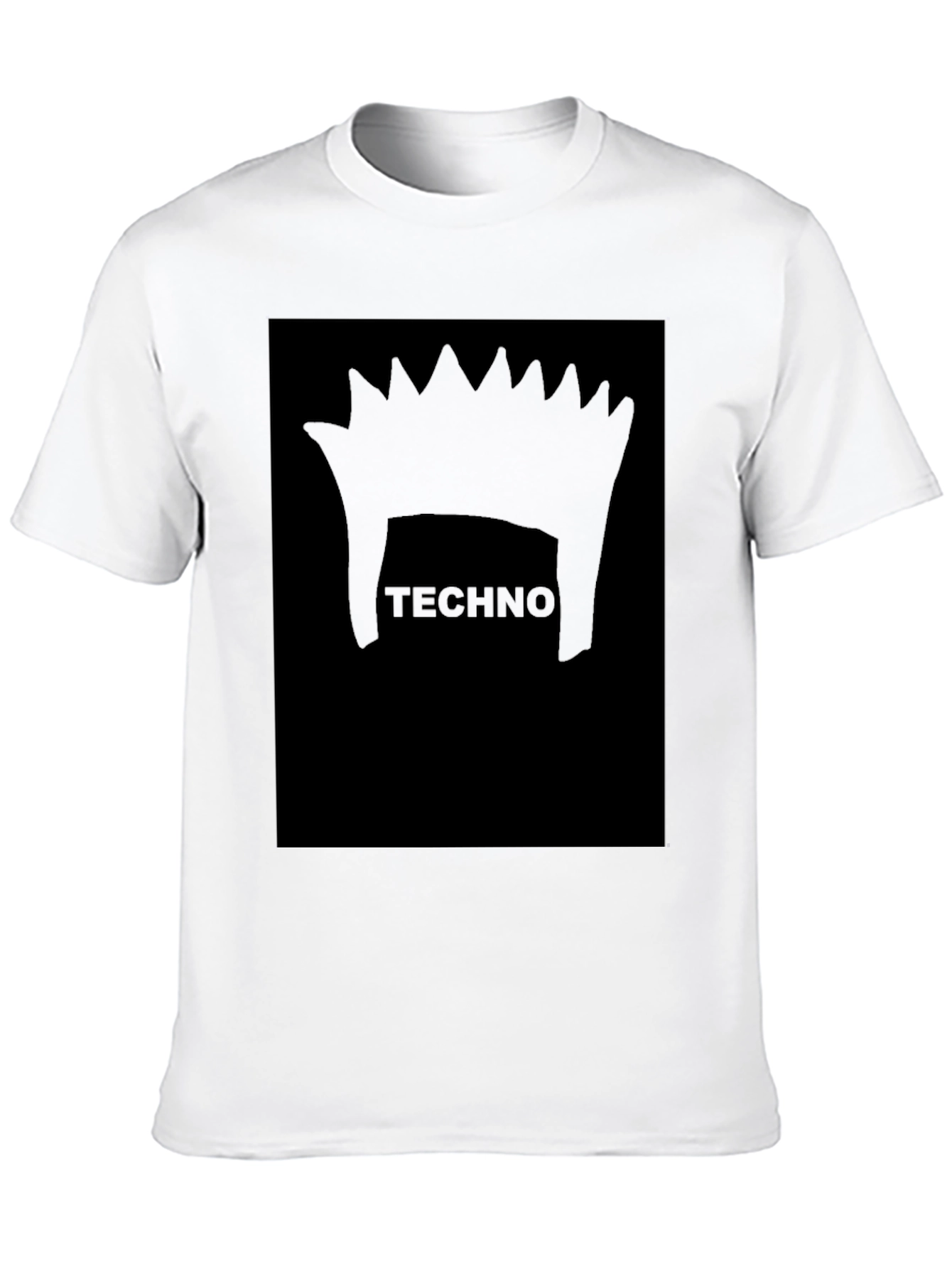 Techno Music Graphic Tee - Edgy Style