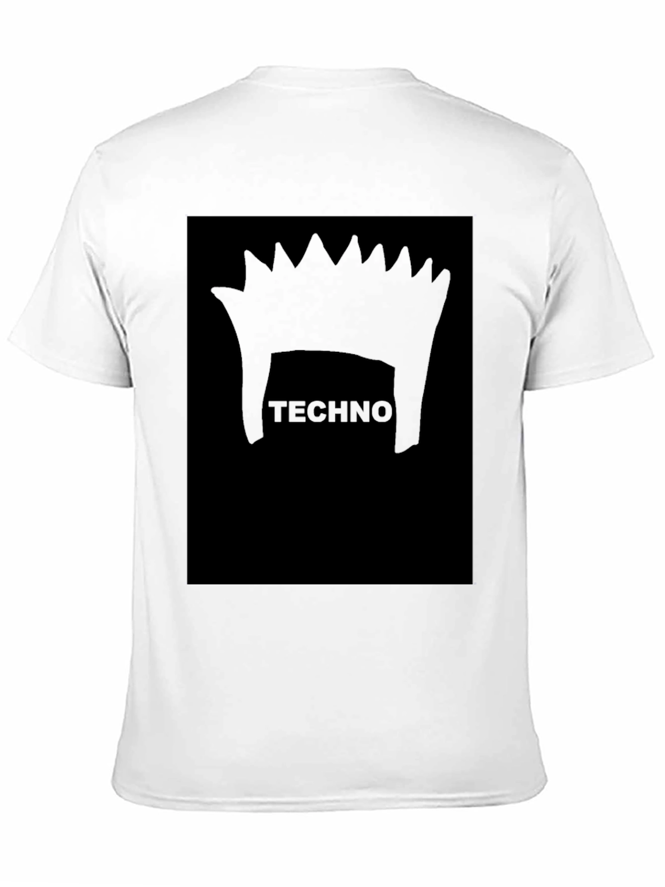 Techno Music Graphic Tee - Edgy Style