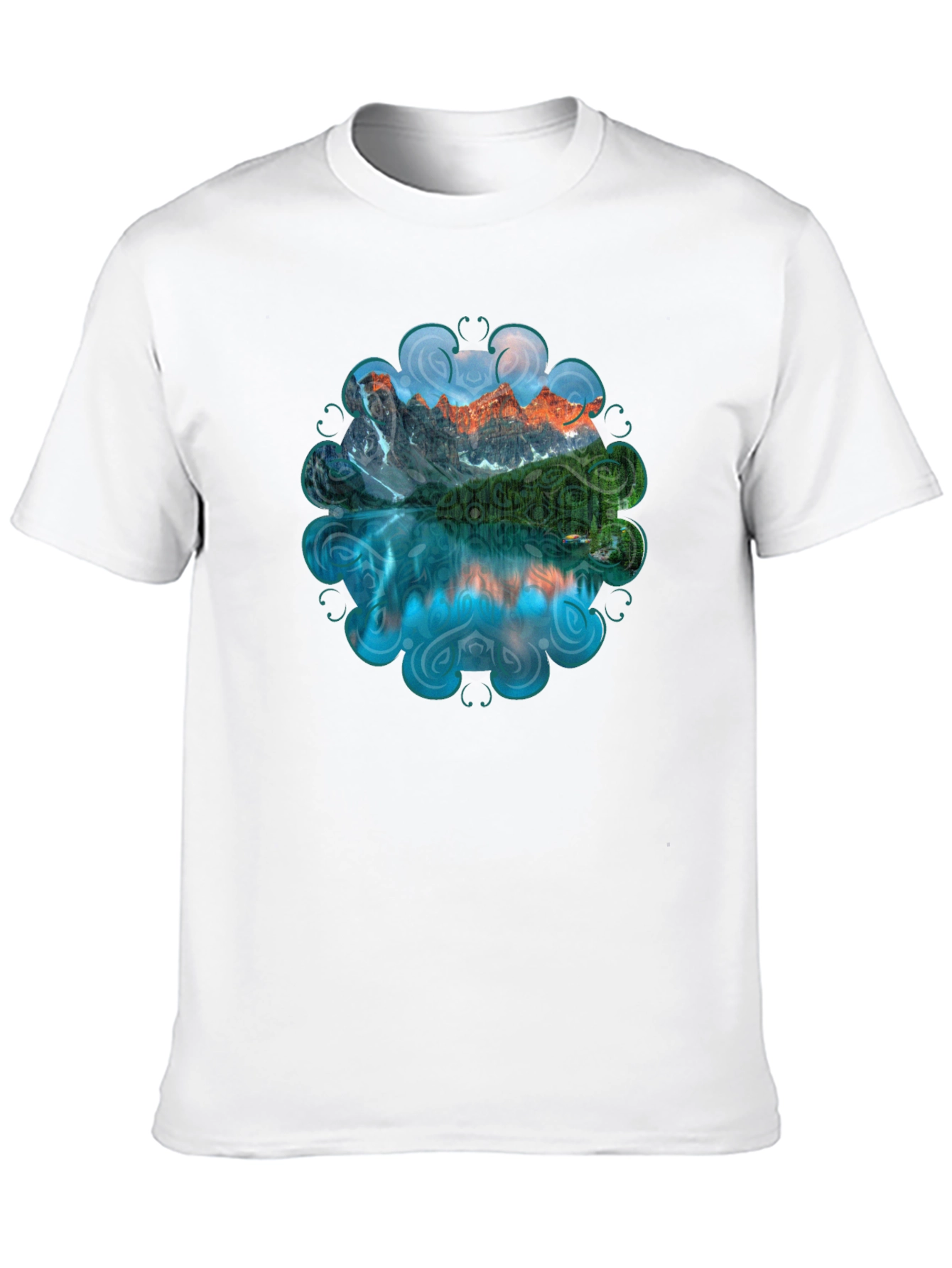 Mountain Reflection Graphic Tee