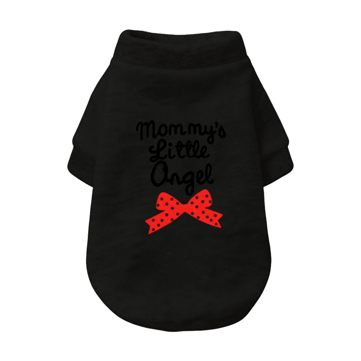 Mommy¡¯s Little Angel Red Bow Cute Dog Clothes
