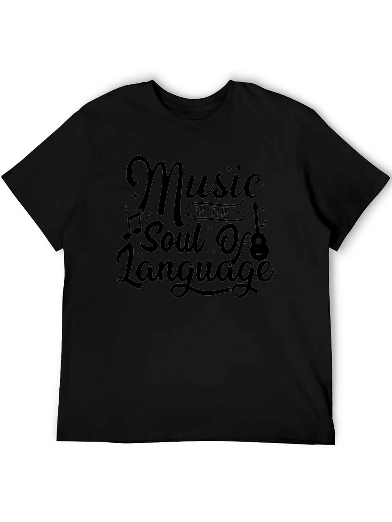 Music is the Soul T-Shirt - Soft Cotton Blend
