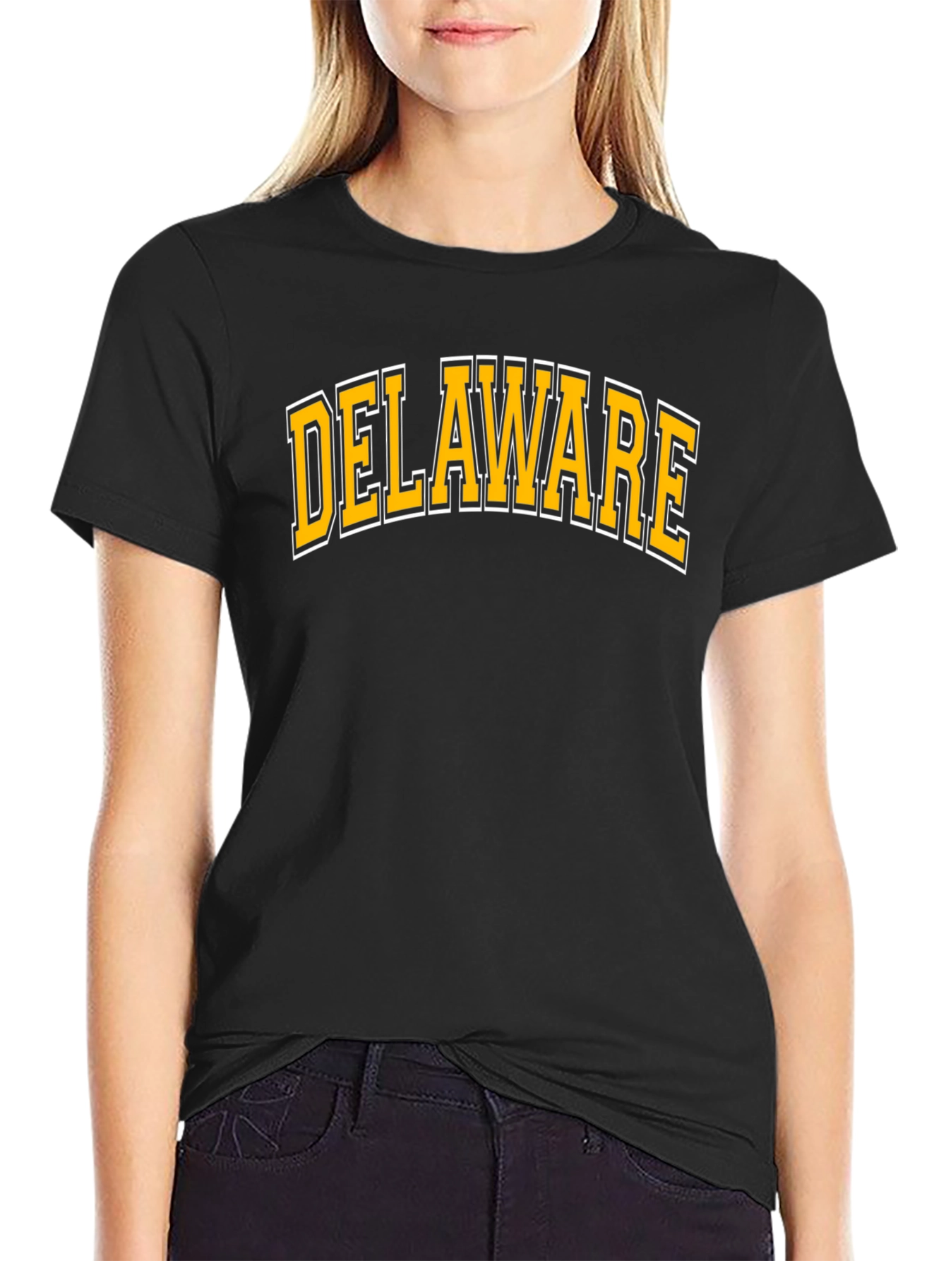 Delaware Graphic T-Shirt - Black