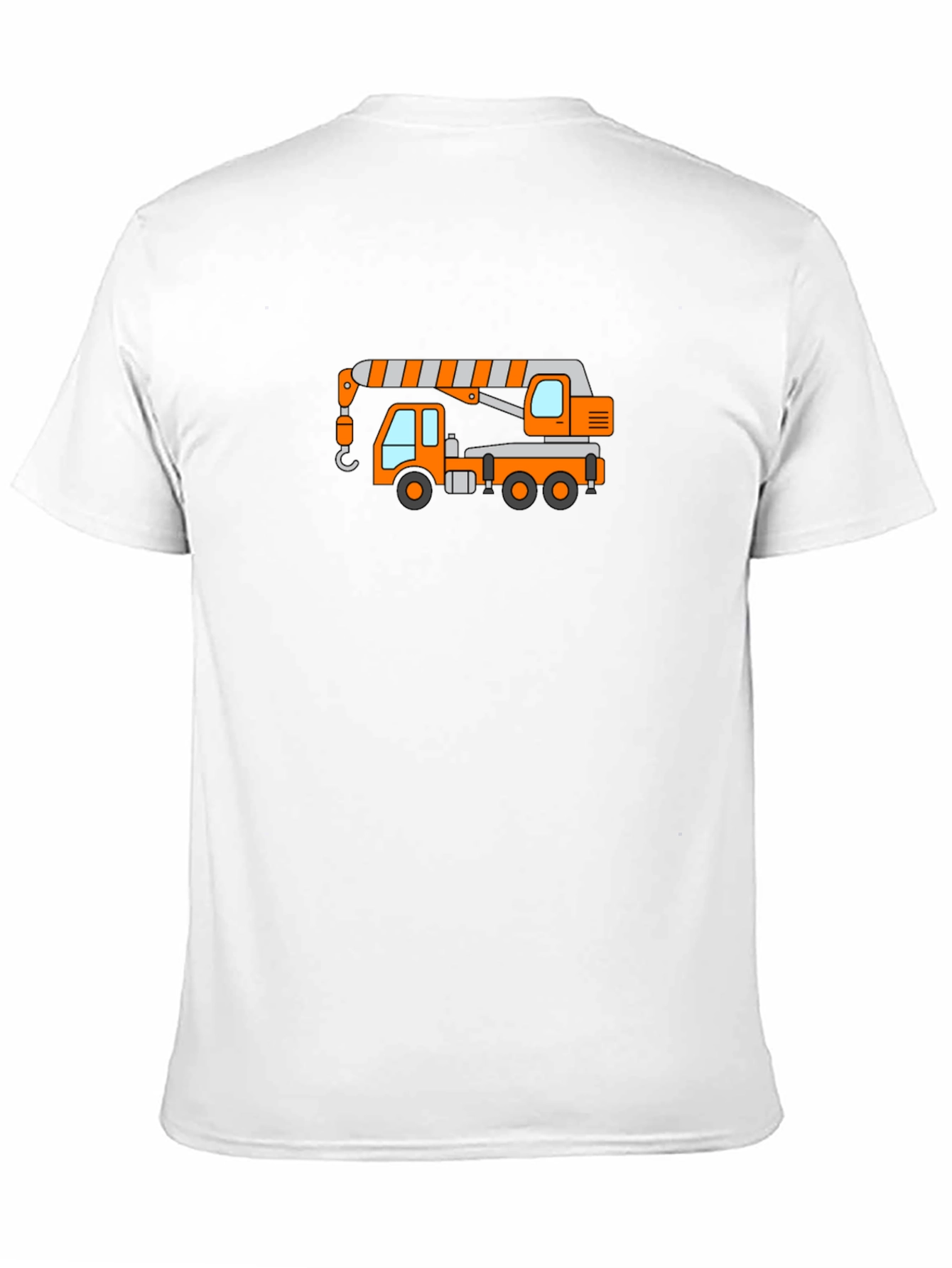 Crane Truck Graphic Tee - Heavy Duty Fun