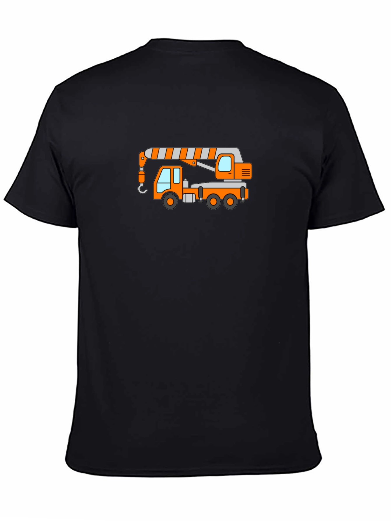 Crane Truck Graphic Tee - Heavy Duty Fun