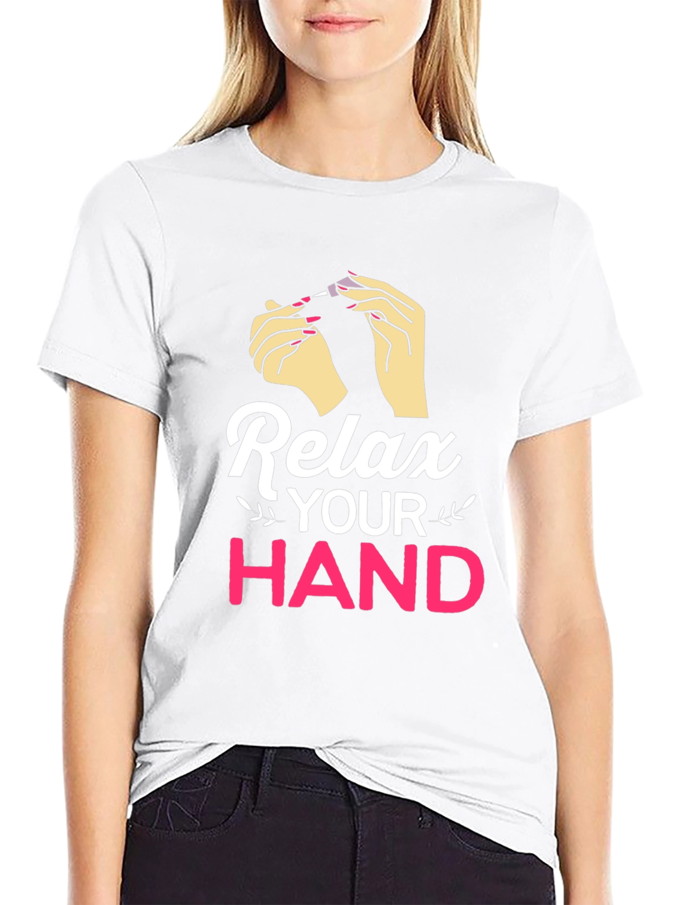Relax Your Hand Graphic T-Shirt