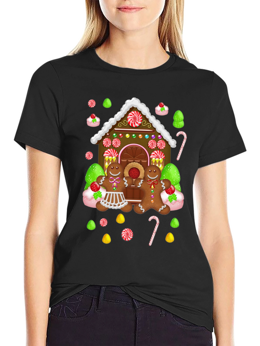 Gingerbread House Graphic Tee