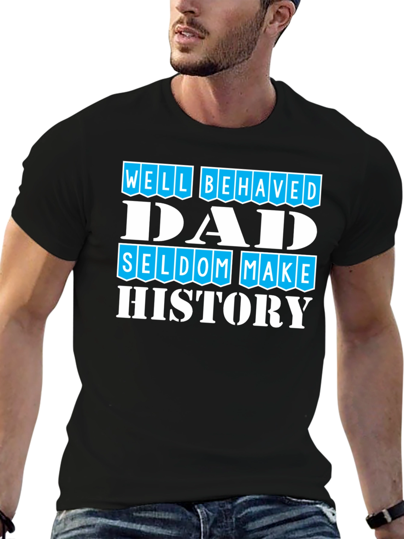 Funny Dad History Graphic T-Shirt