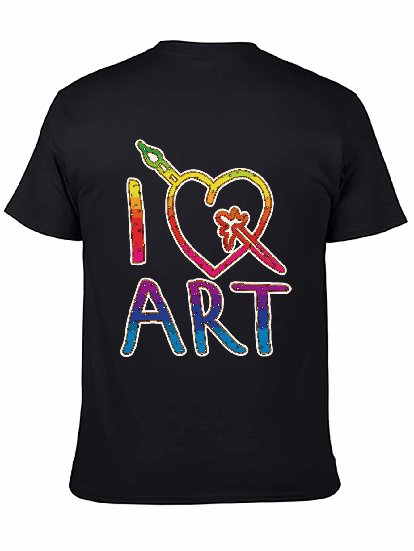 I Heart Art Rainbow T-Shirt