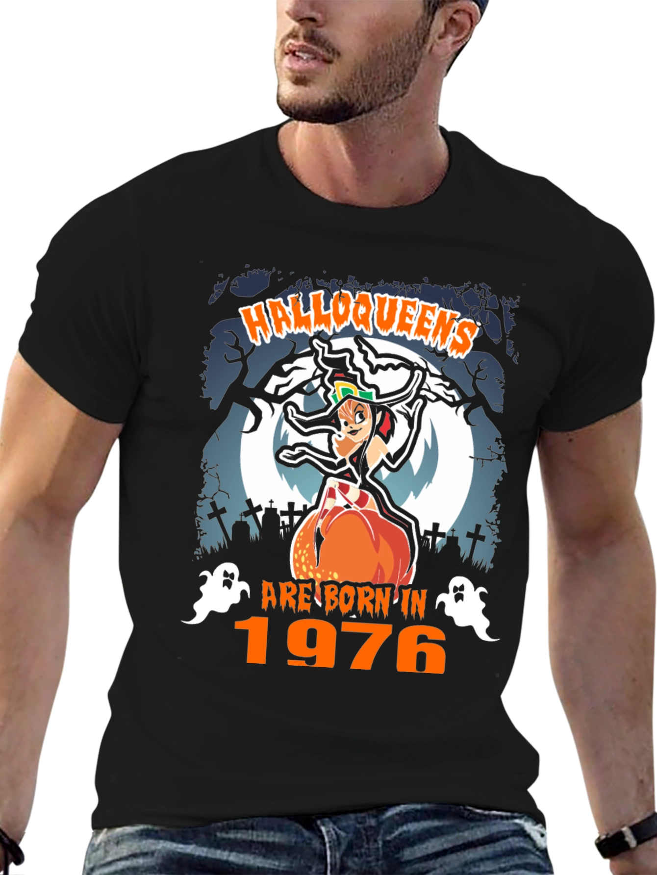 Halloweens Born In 1976 Tee