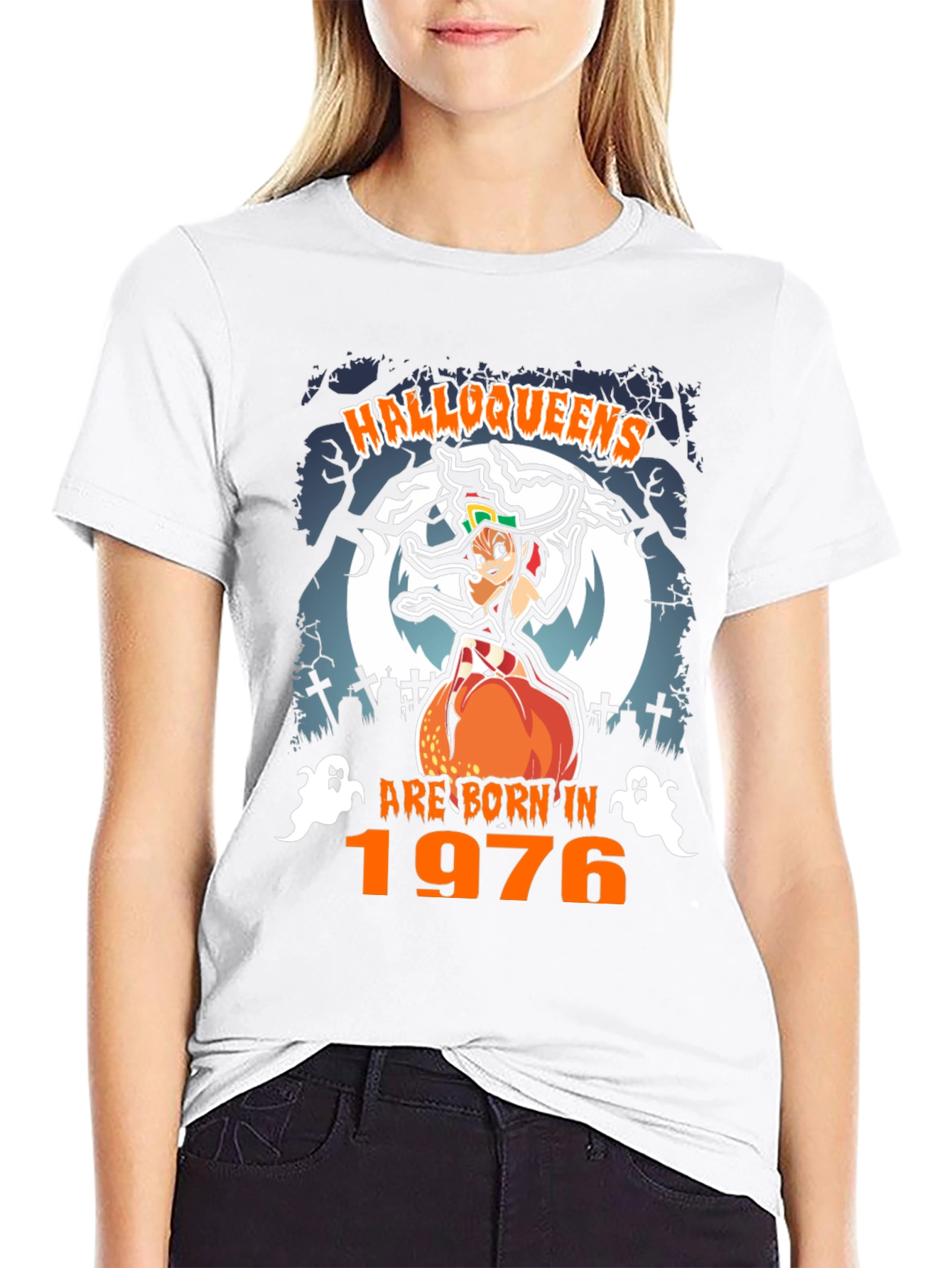 Halloweens Born In 1976 Tee