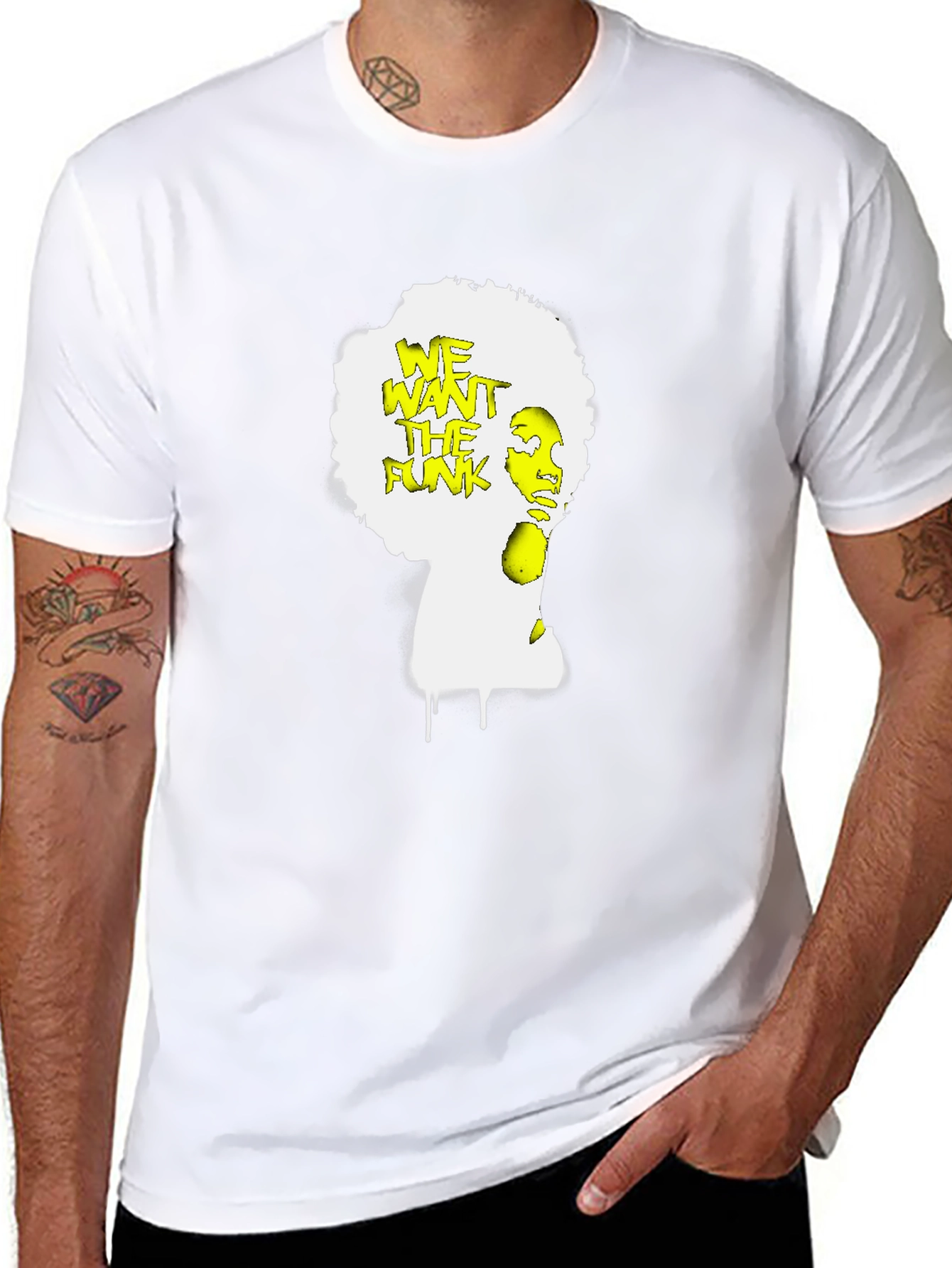 We Want the Funk Graphic T-Shirt - Black