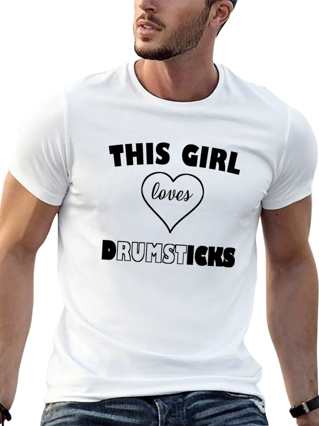This Girl Loves Drumsticks T-Shirt