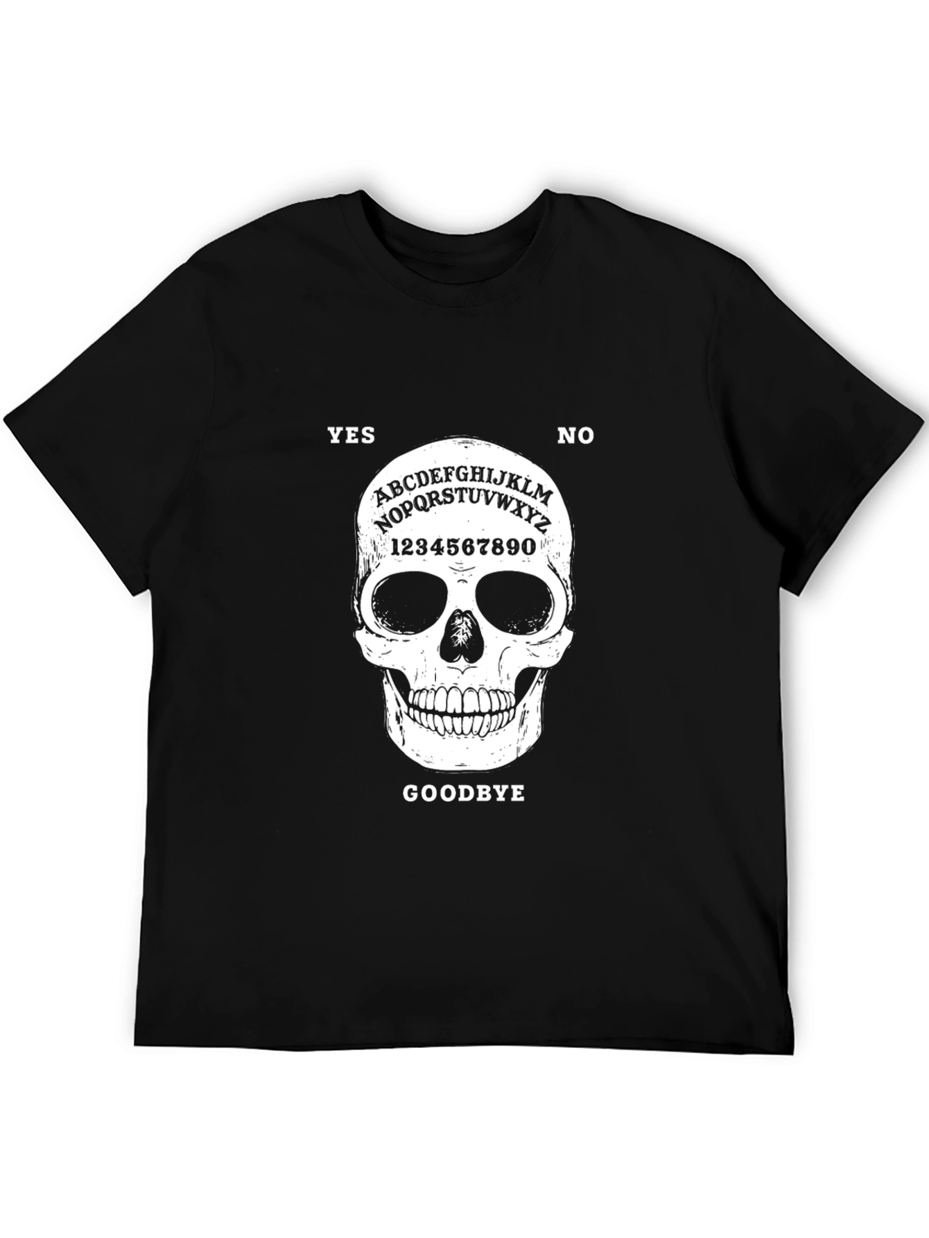 Ouija Skull Graphic T-Shirt - Unisex