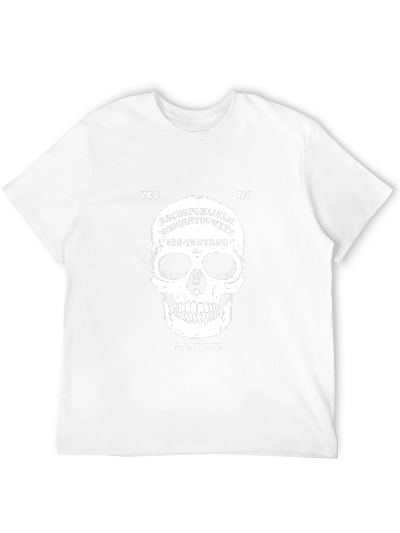 Ouija Skull Graphic T-Shirt - Unisex
