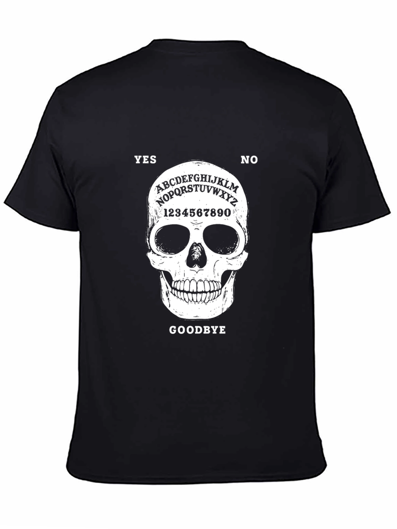 Ouija Skull Graphic T-Shirt - Unisex