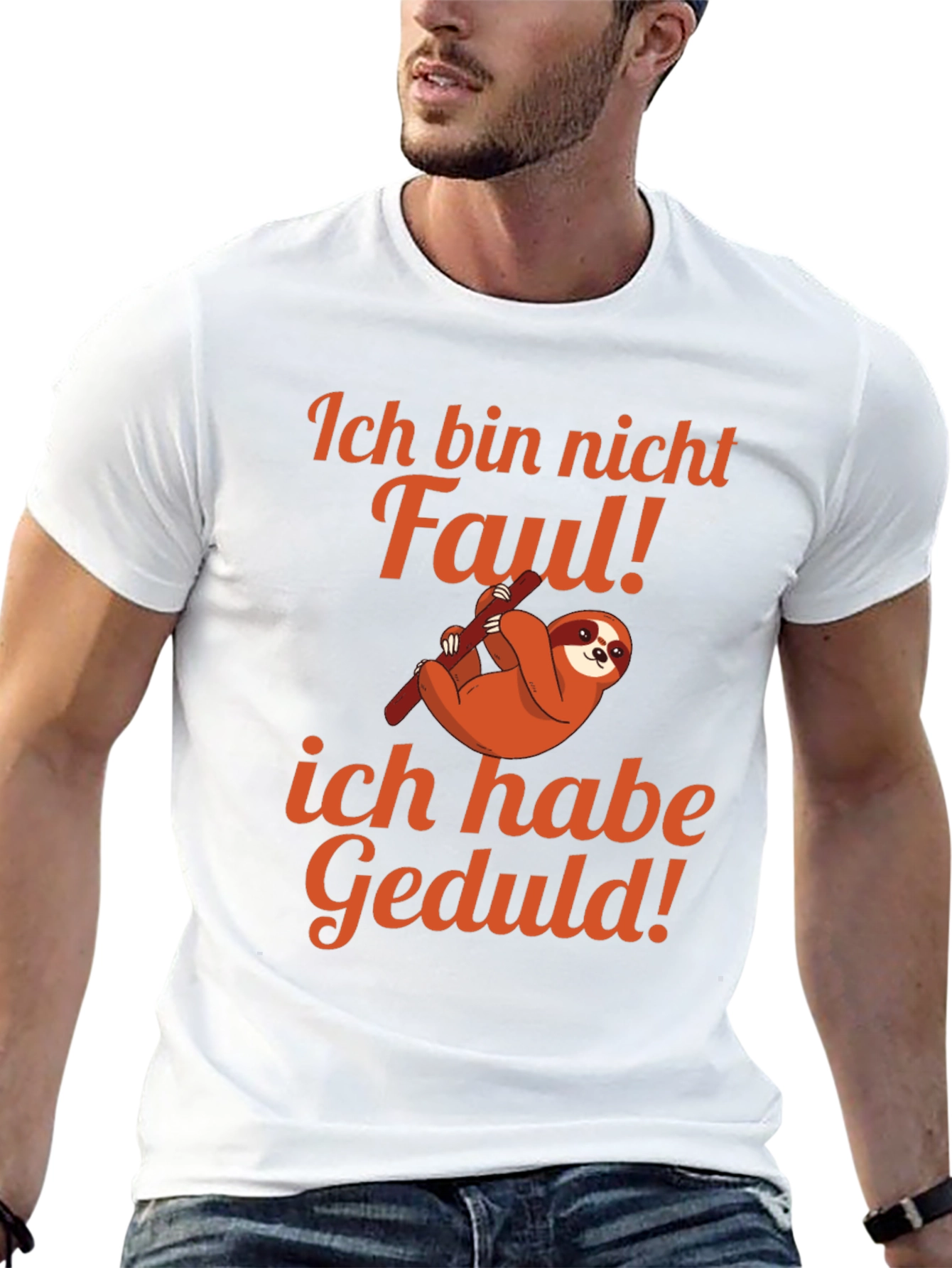Ich Bin Nicht Faul! Sloth Graphic Tee
