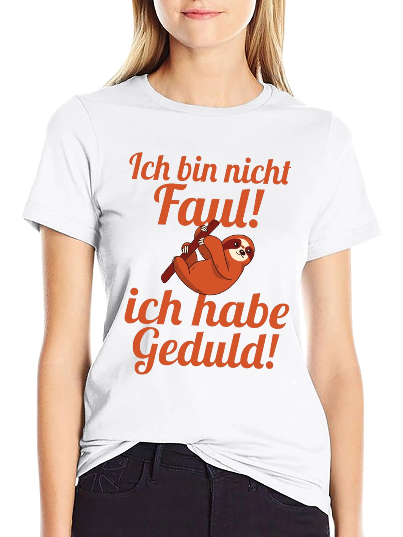 Ich Bin Nicht Faul! Sloth Graphic Tee