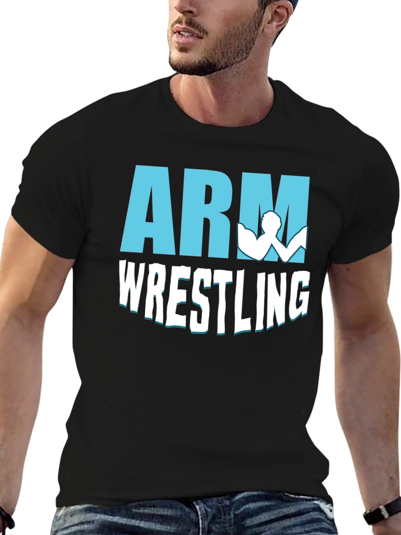 Arm Wrestling Graphic T-Shirt