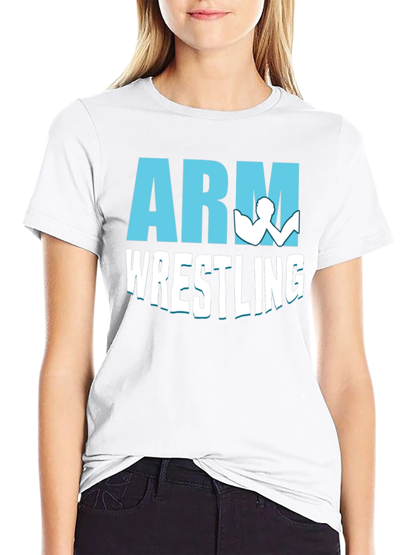 Arm Wrestling Graphic T-Shirt