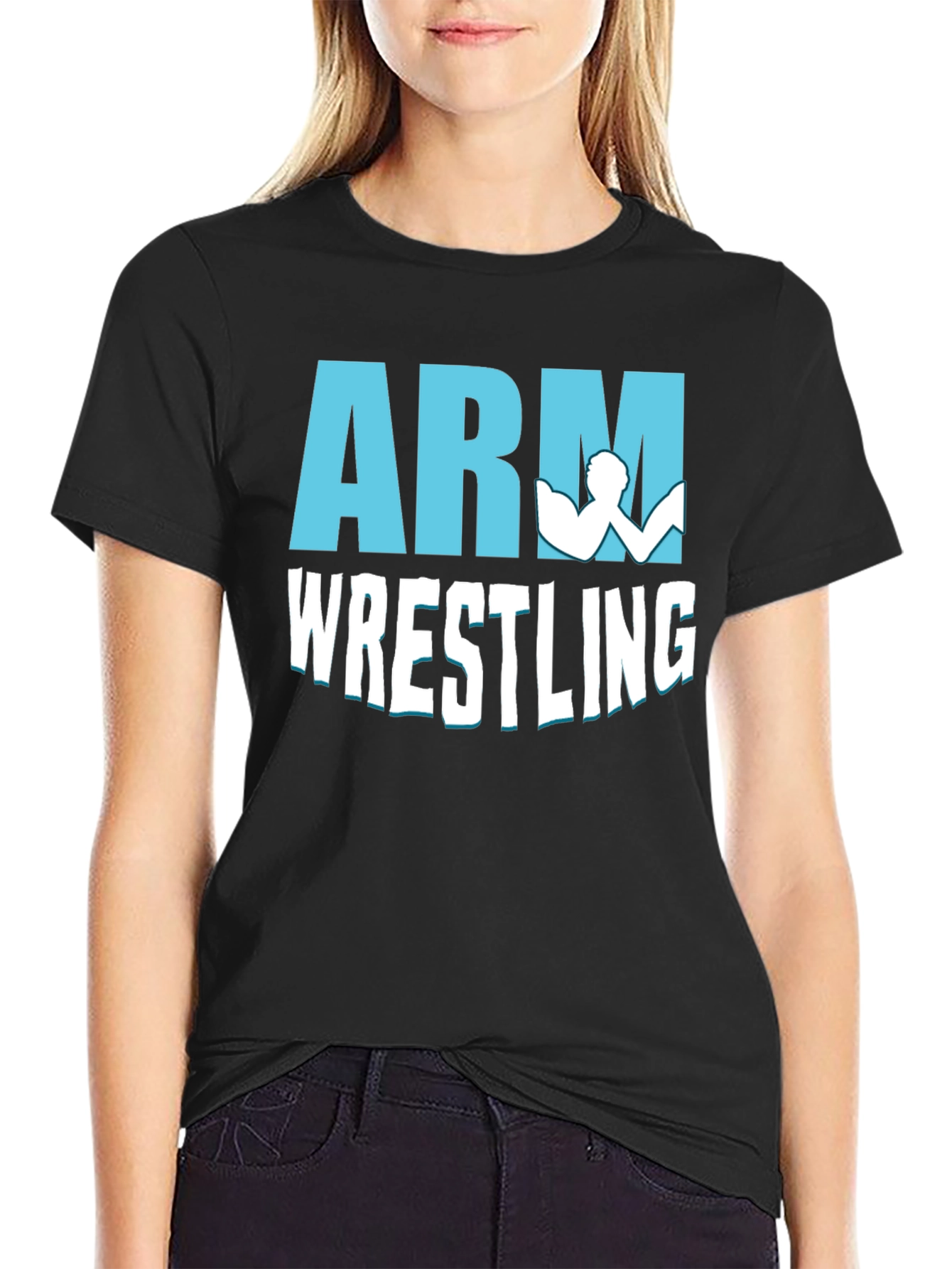 Arm Wrestling Graphic T-Shirt
