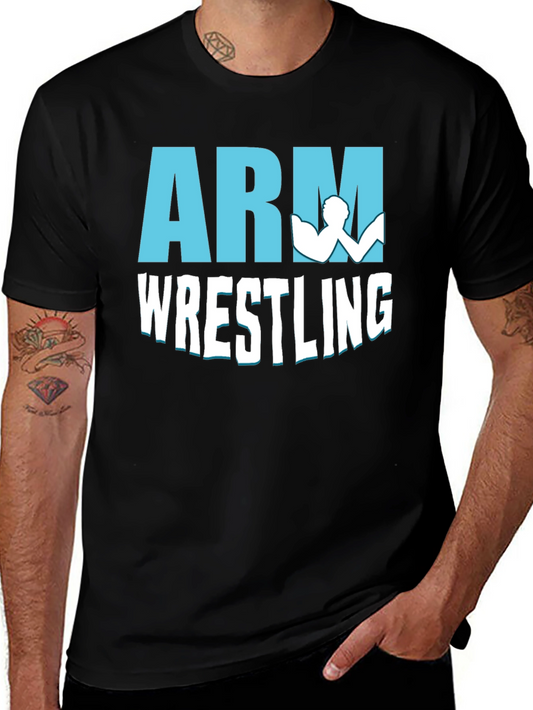 Arm Wrestling Graphic T-Shirt