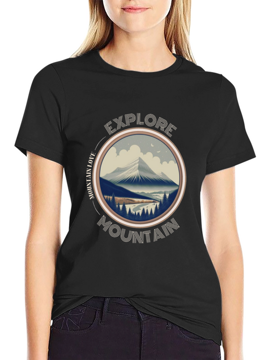 Explore Mountain Love Graphic Tee