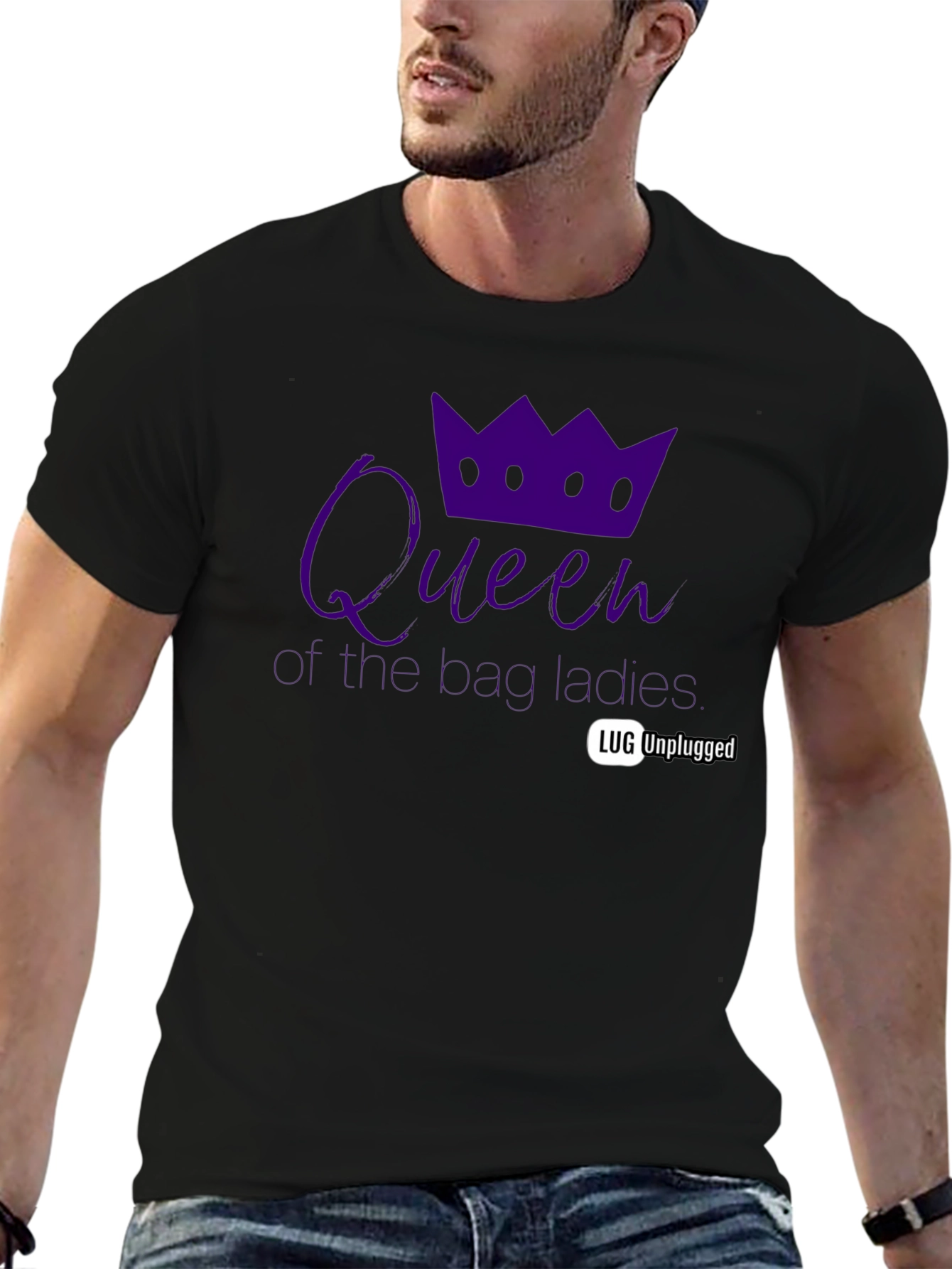 Queen for the Ladies Black T-Shirt