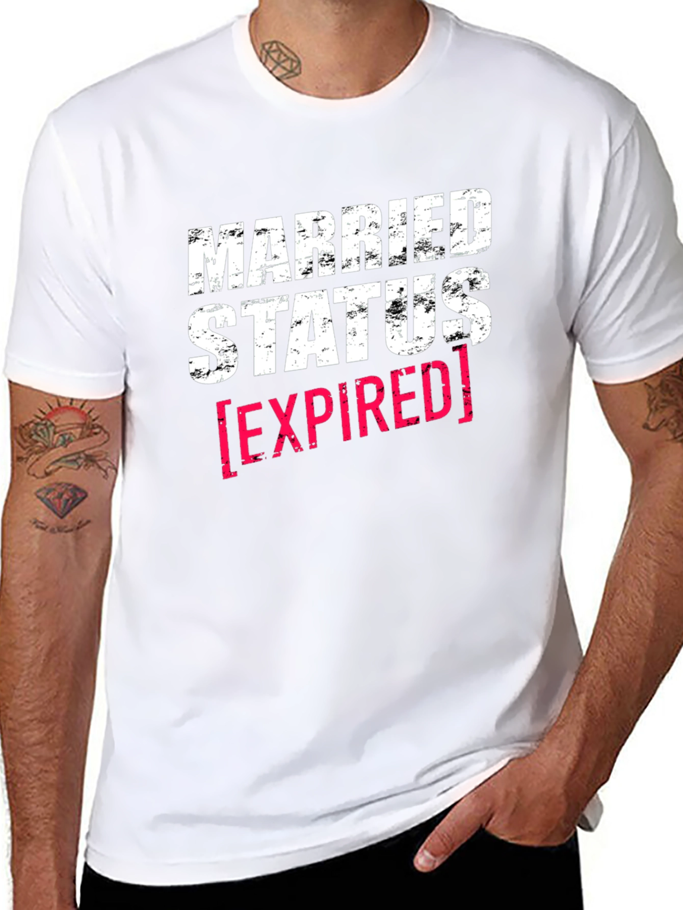Funny Married Status Expired T-Shirt