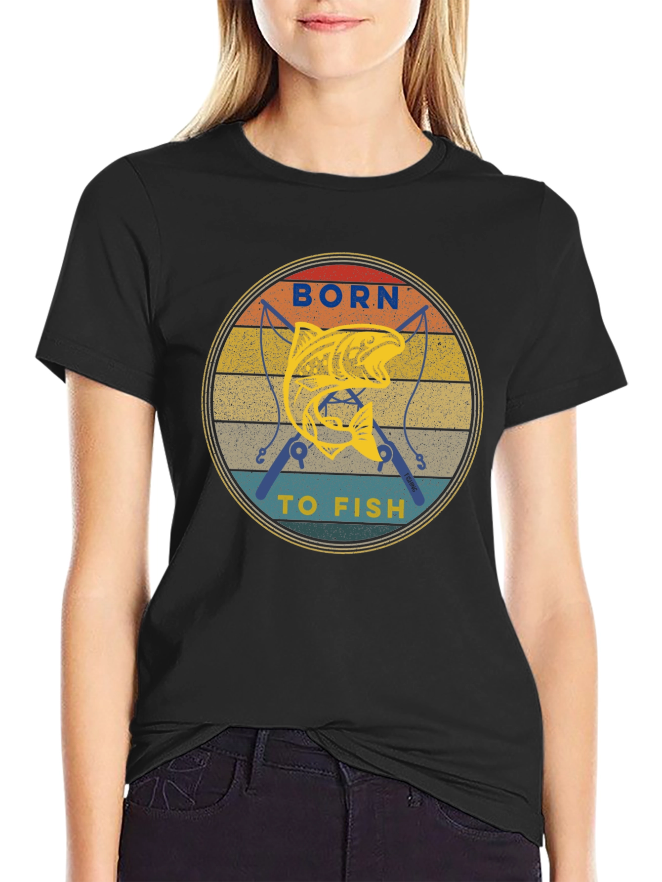 Born to Fish Graphic Tee