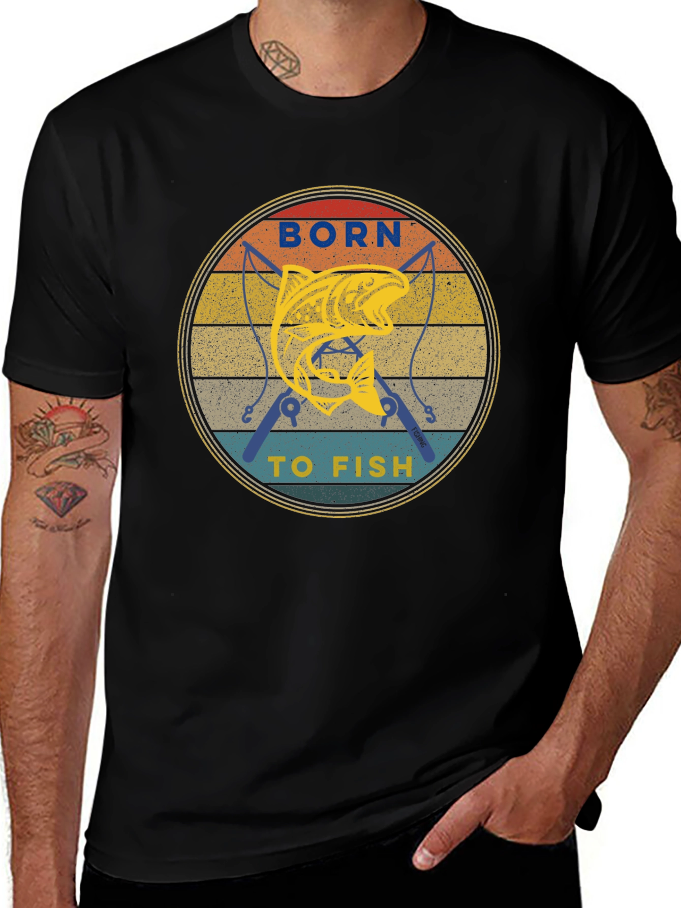 Born to Fish Graphic Tee