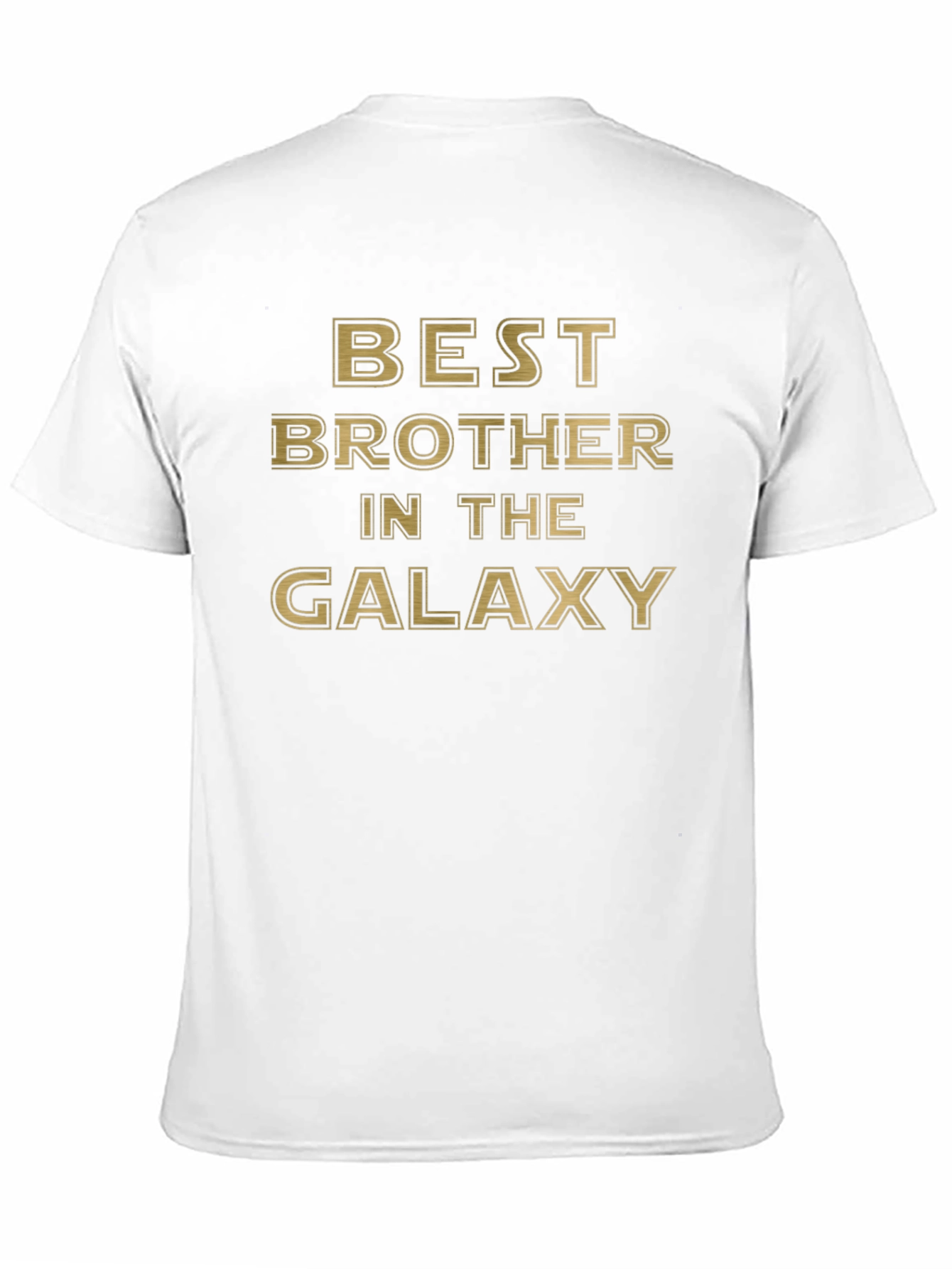 Best Brother in the Galaxy Black T-Shirt