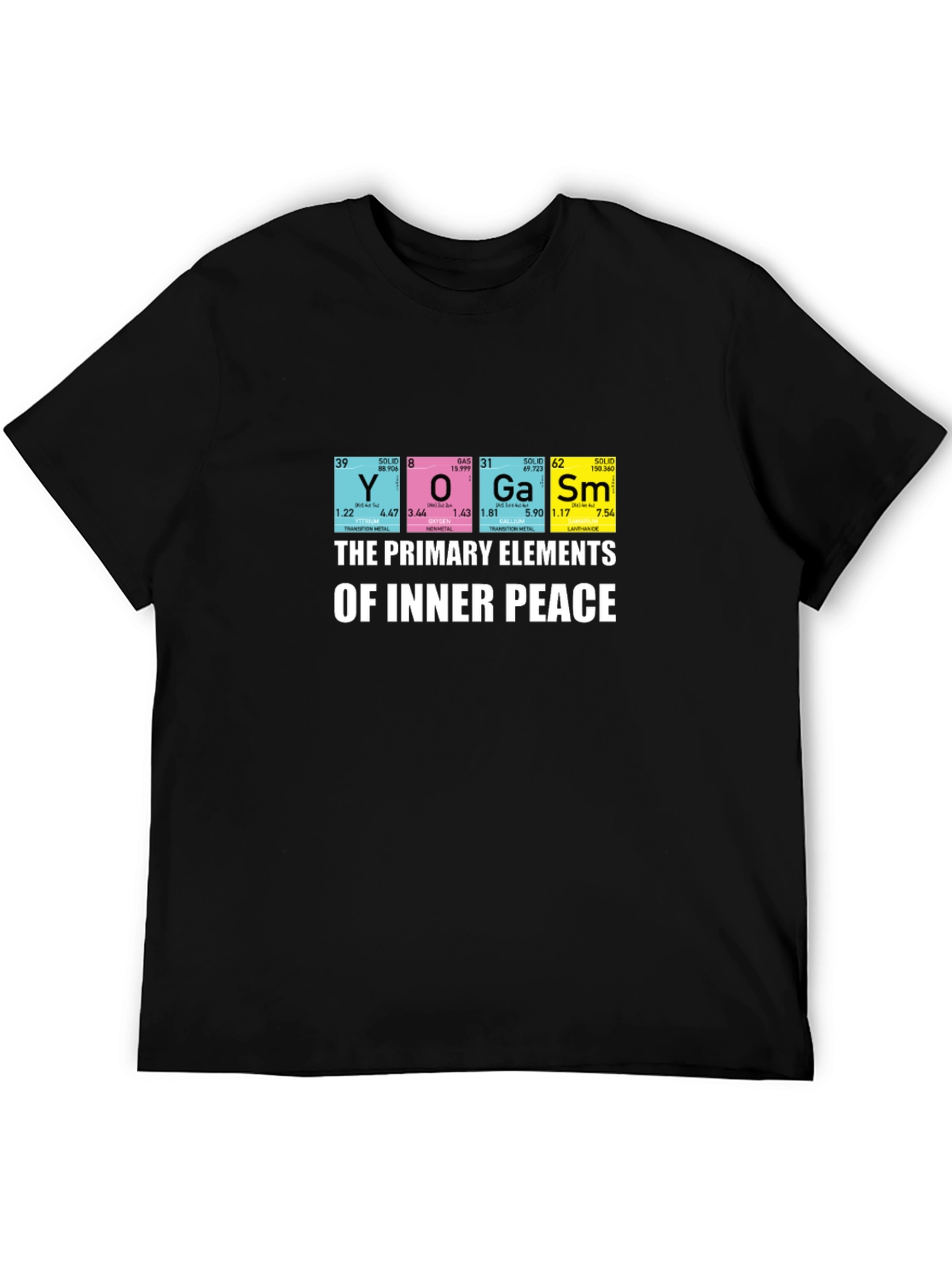 Yoga Elements of Inner Peace Graphic T-Shirt