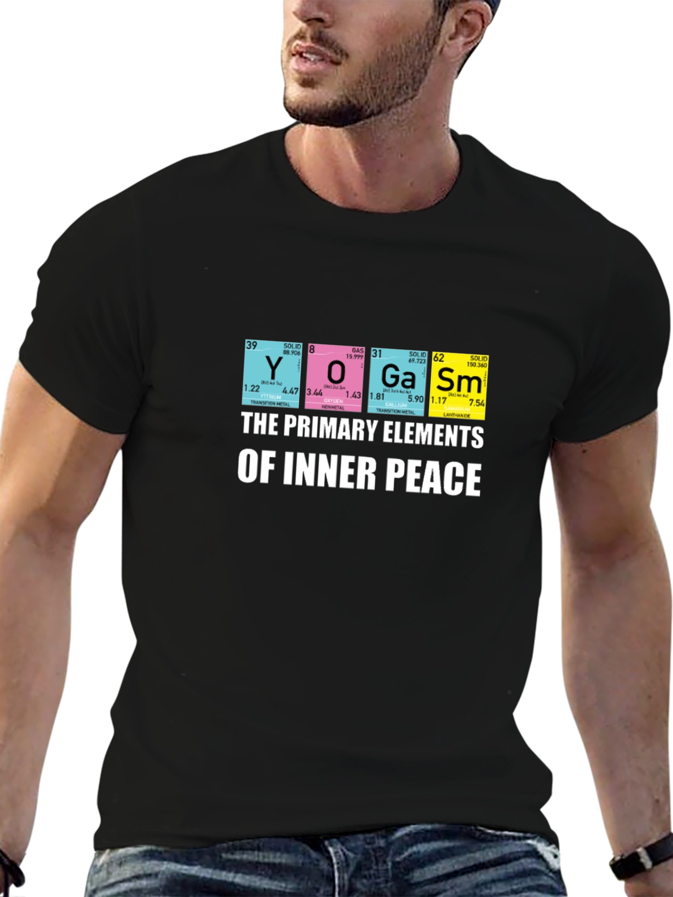 Yoga Elements of Inner Peace Graphic T-Shirt